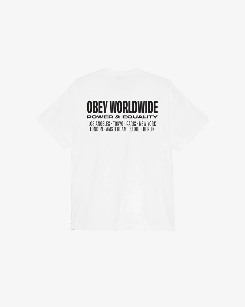WORLDWIDE POWER & EQUALITY HEAVYWEIGHT T-SHIRT - Four Street