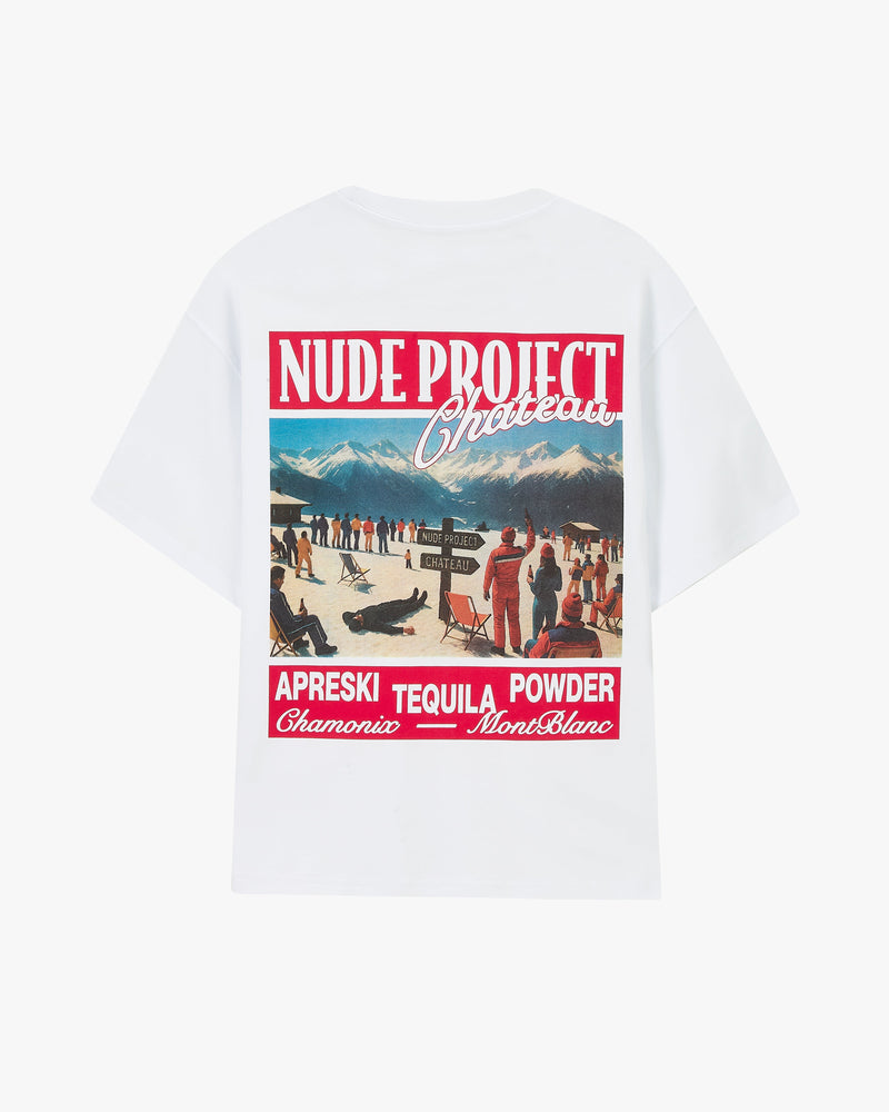 Chamonix Tee White