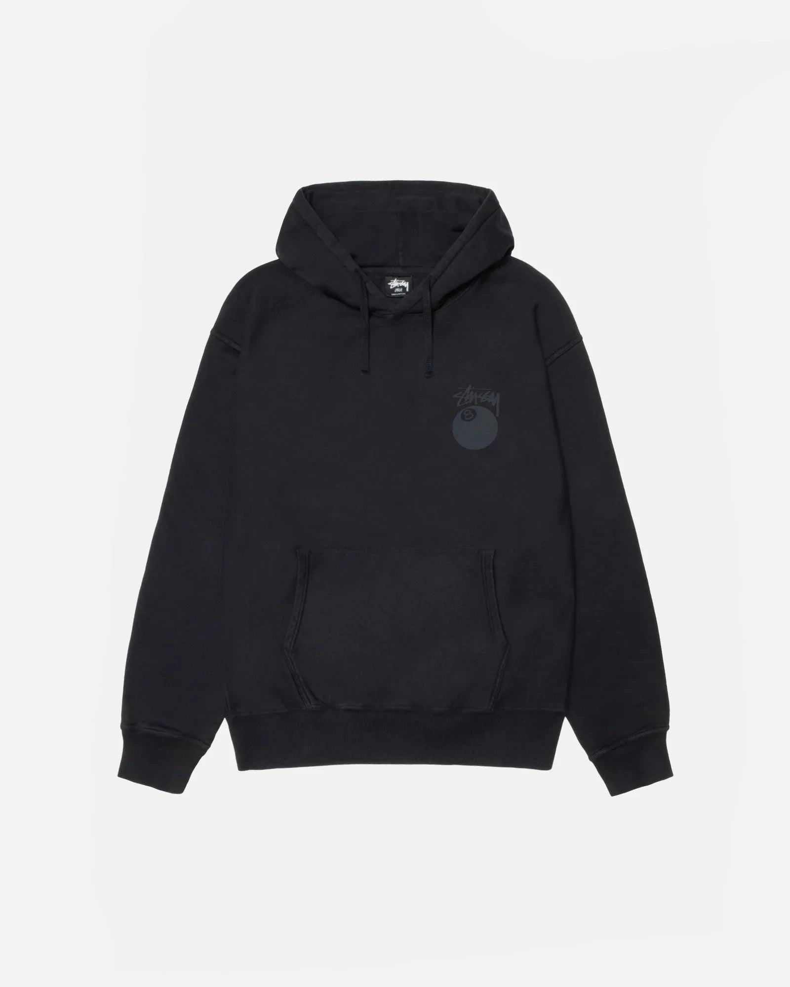 8 BALL HOODIE PIGMENT DYED - Four Street