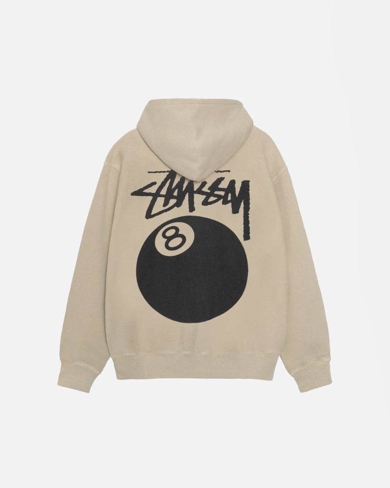 8 BALL HOODIE PIGMENT DYED - Four Street