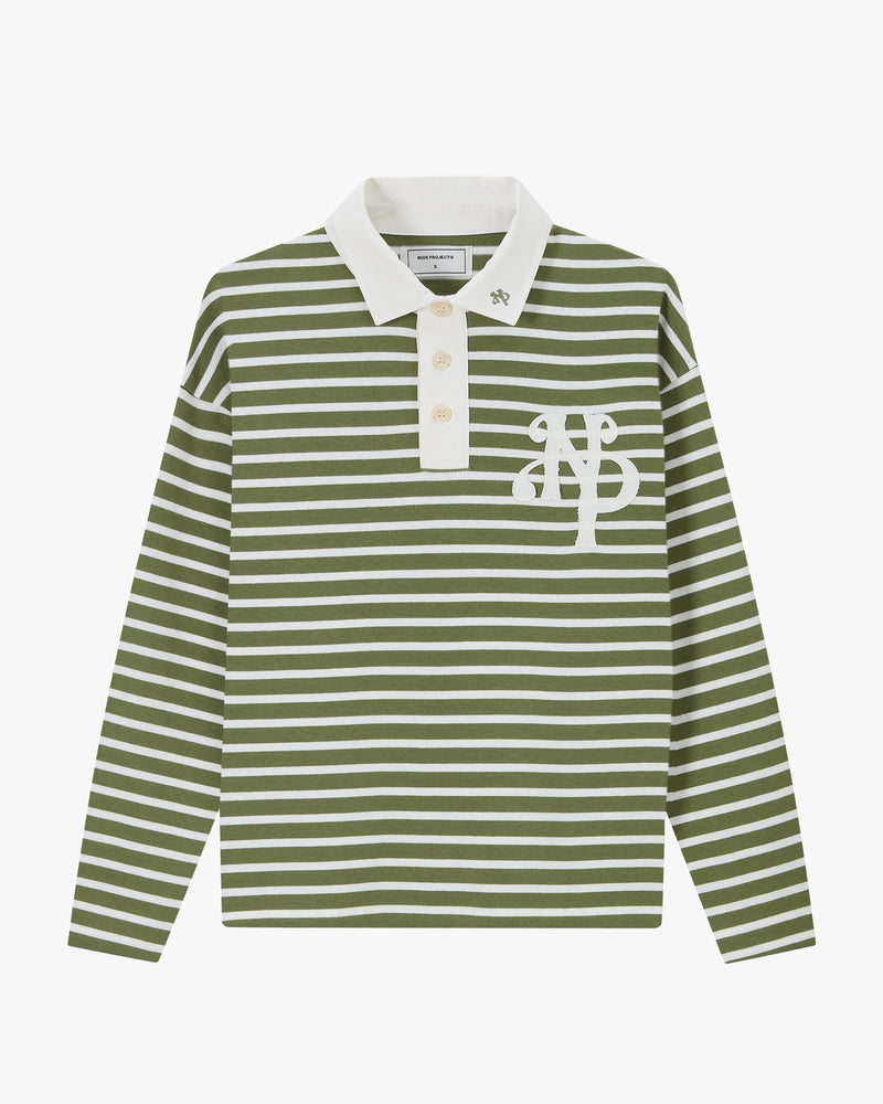 Rayas Polo Green