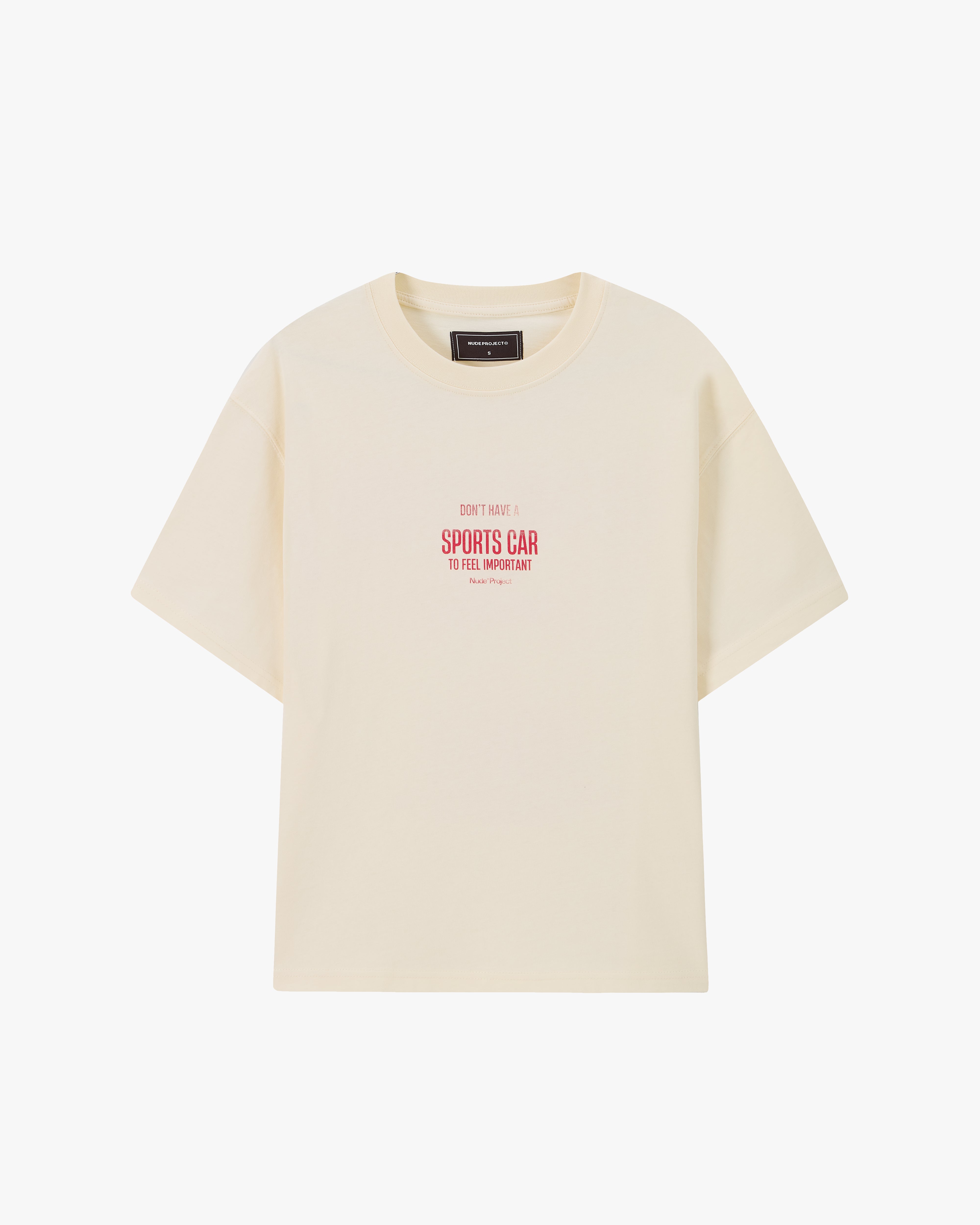 Sprint Tee Marshmallow