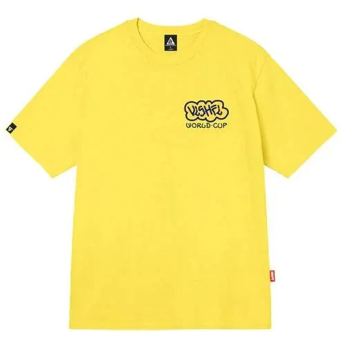 CAMISETA RETRATOS AMARELA "WORLD CUP 2022" - Four Street