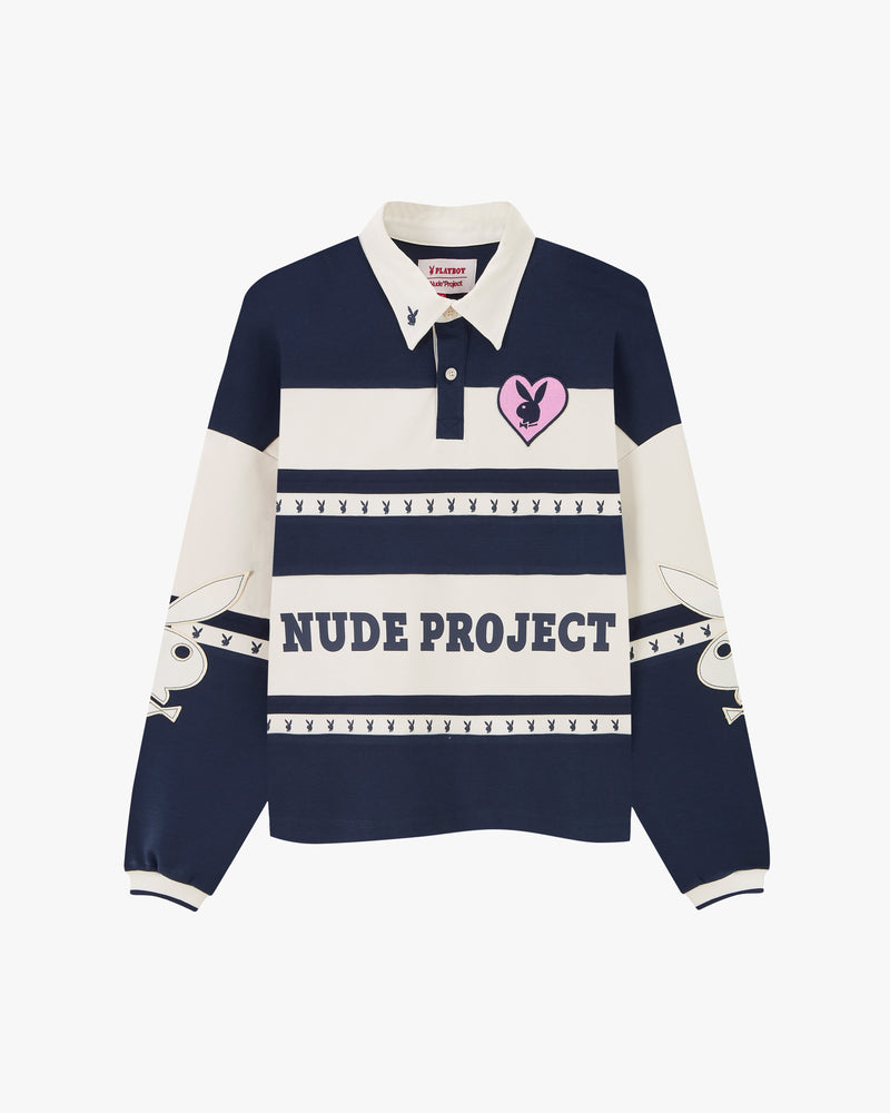 Playboy Rugby Polo Baby Navy