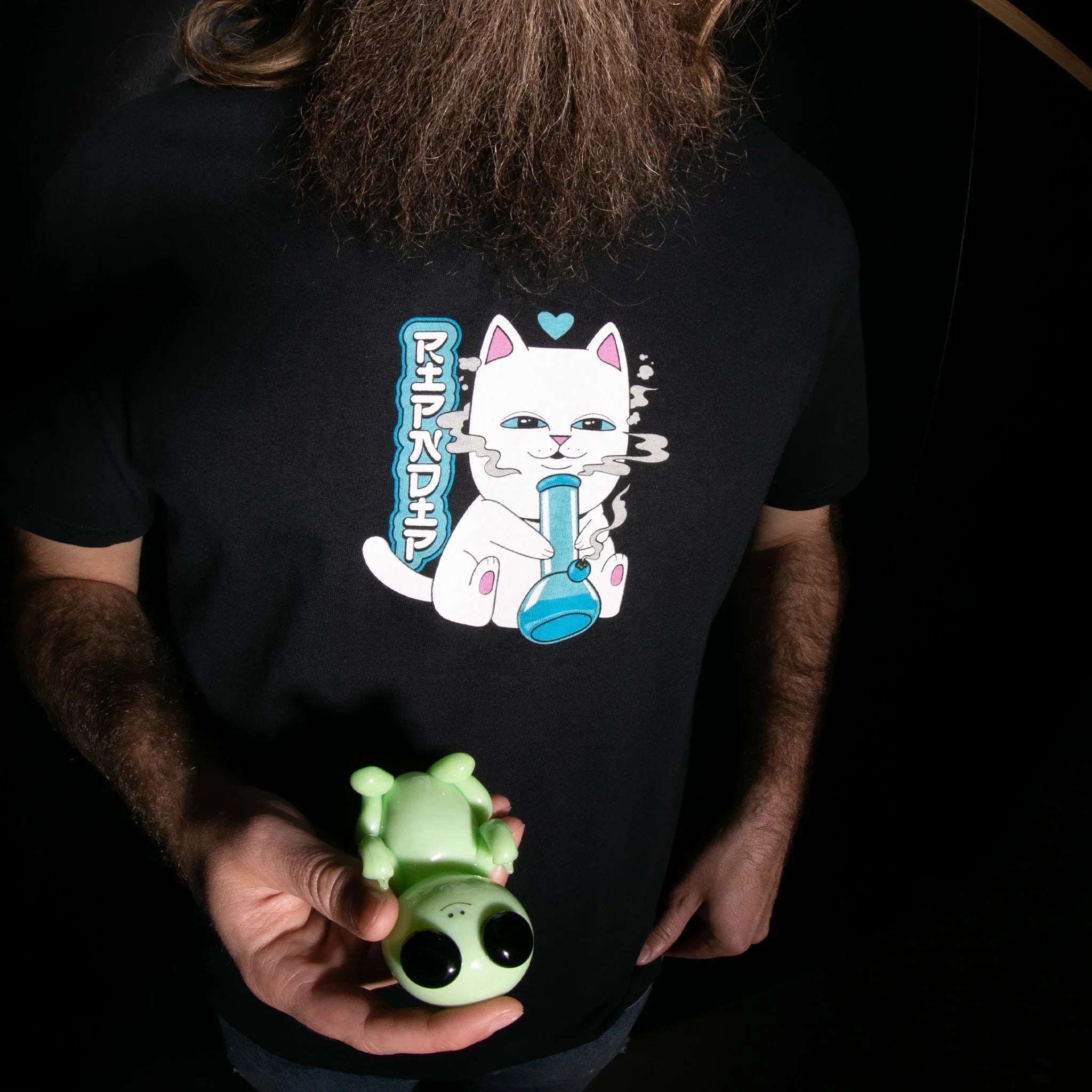 Puff Puff Camiseta (Black) - Camiseta - Four Street