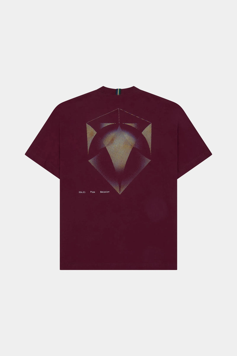 Camiseta Class Pipa Digital (Burgundy)