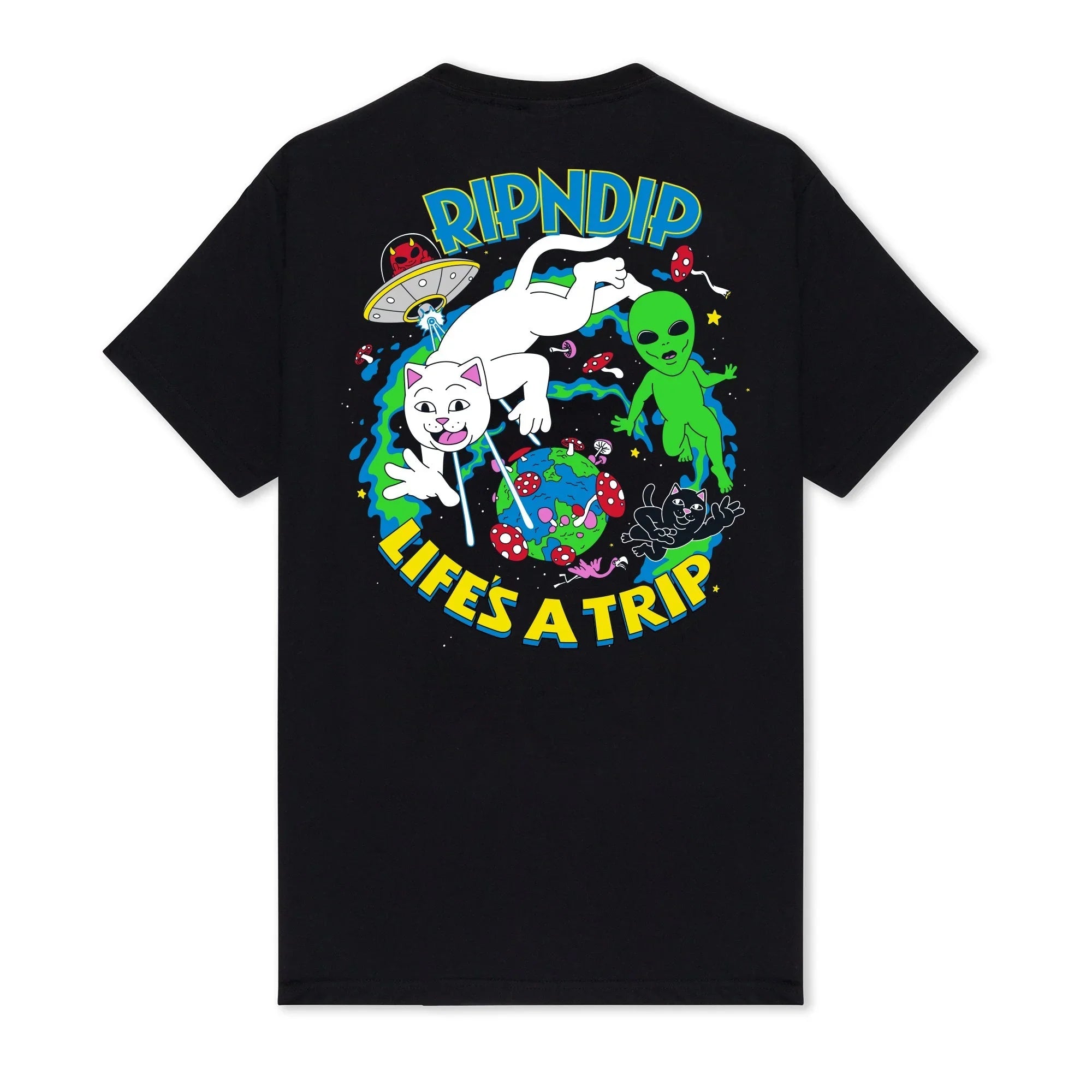 4th Dimension Tee (Black) - Camiseta - Four Street