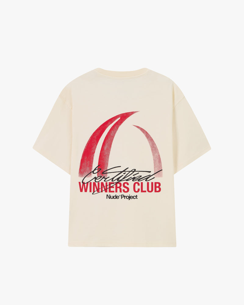 Daytona Tee Marshmallow