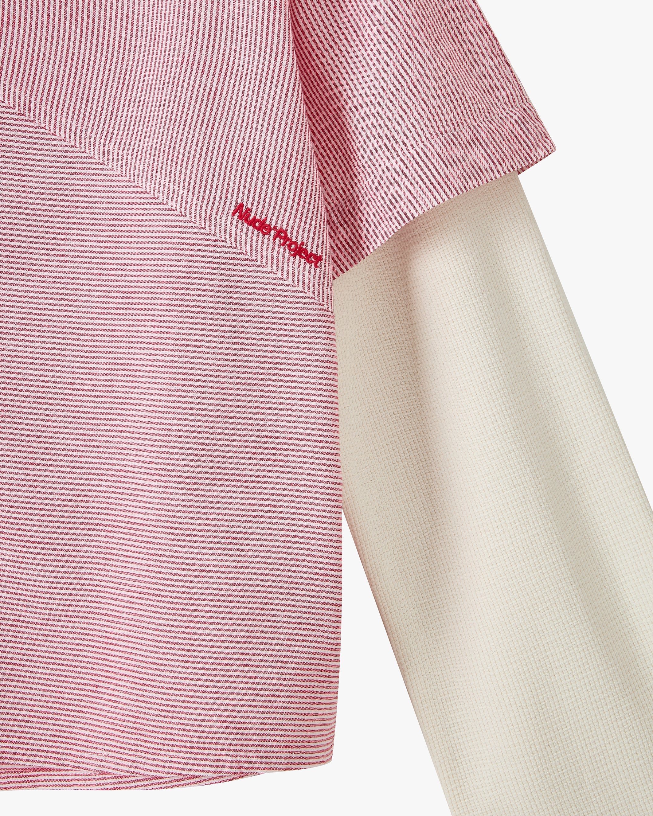Palier Double Sleeve Shirt Red
