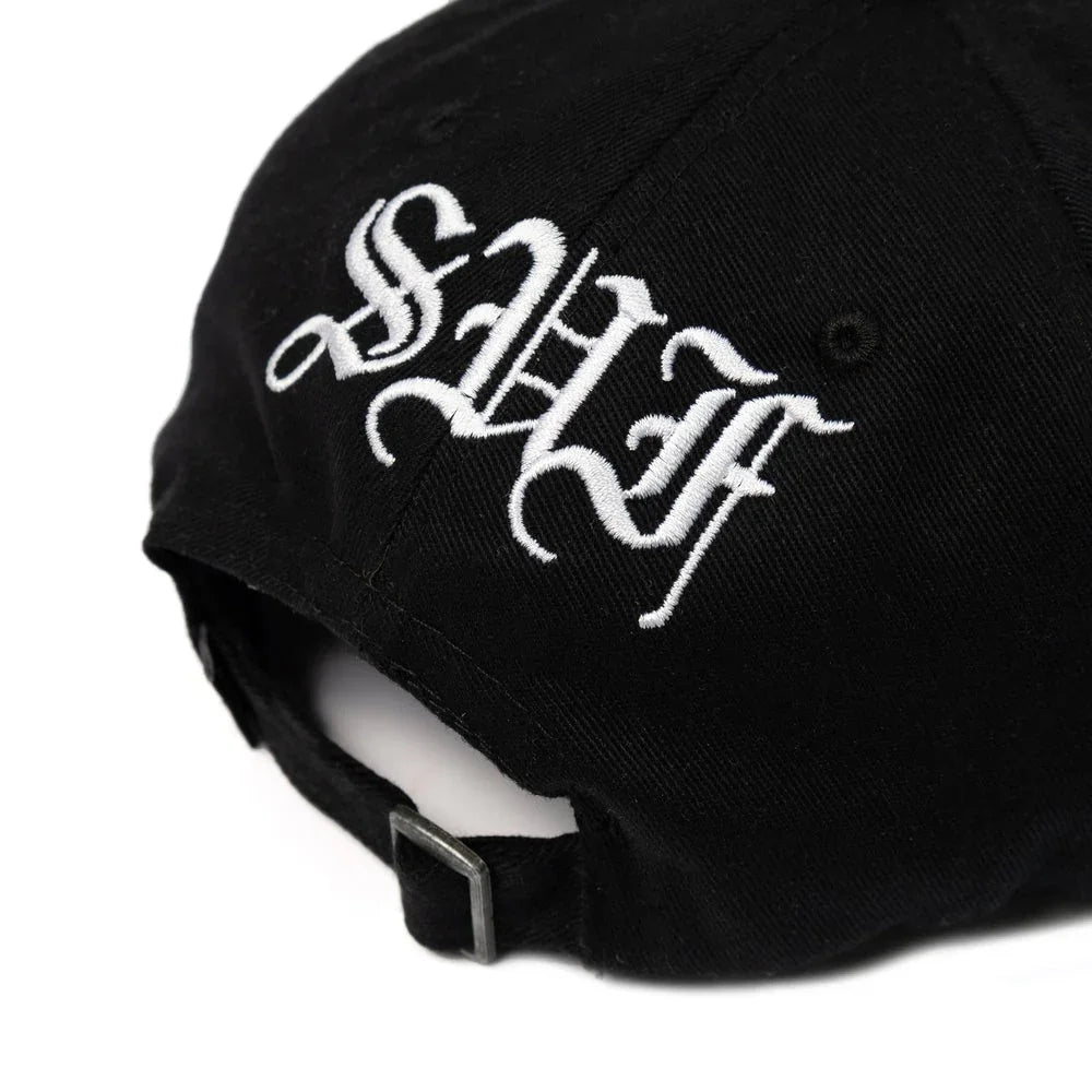 Boné 6 Panel $ Embroidery Preto - Four Street
