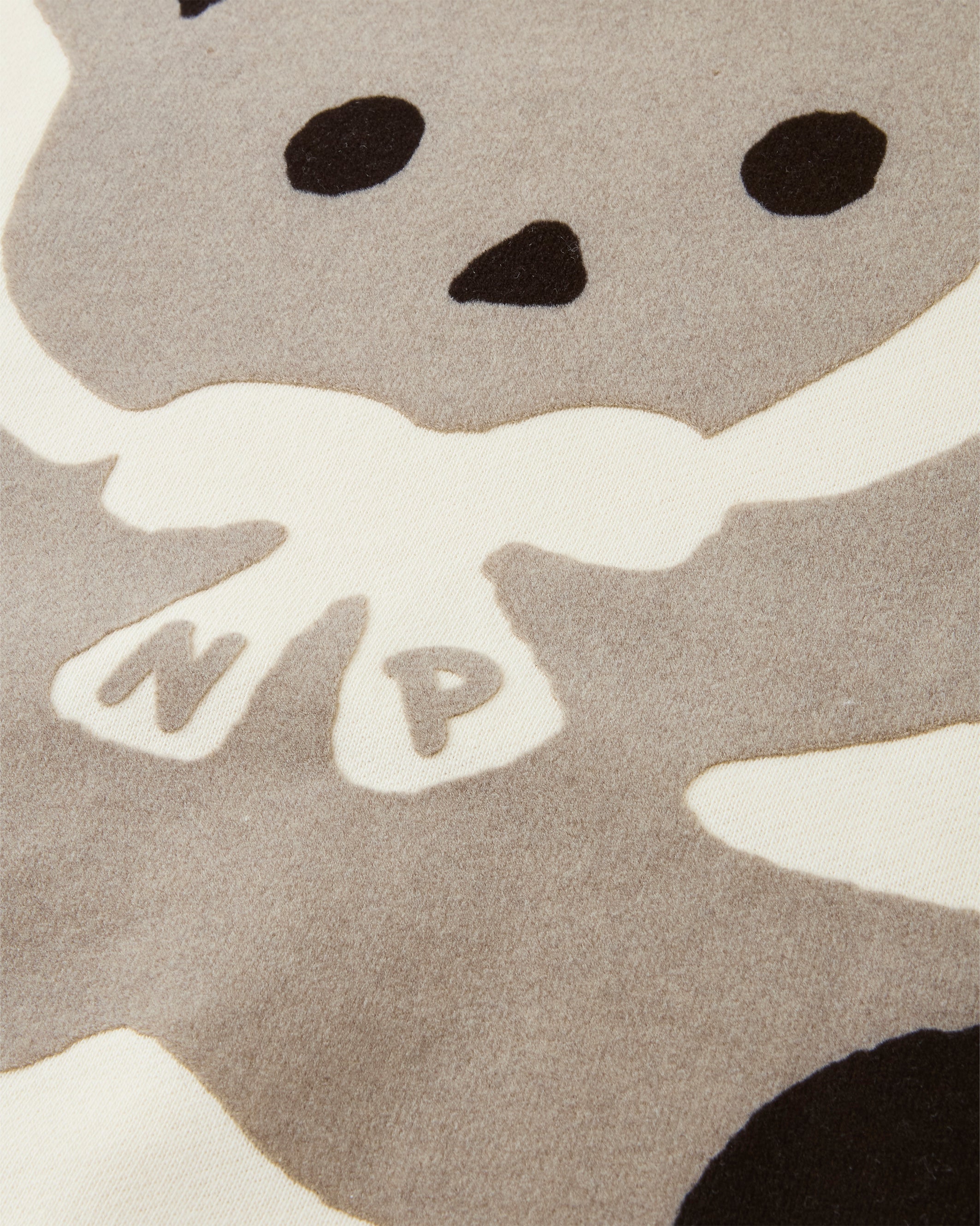 Sudadera Bear Blanco Crema