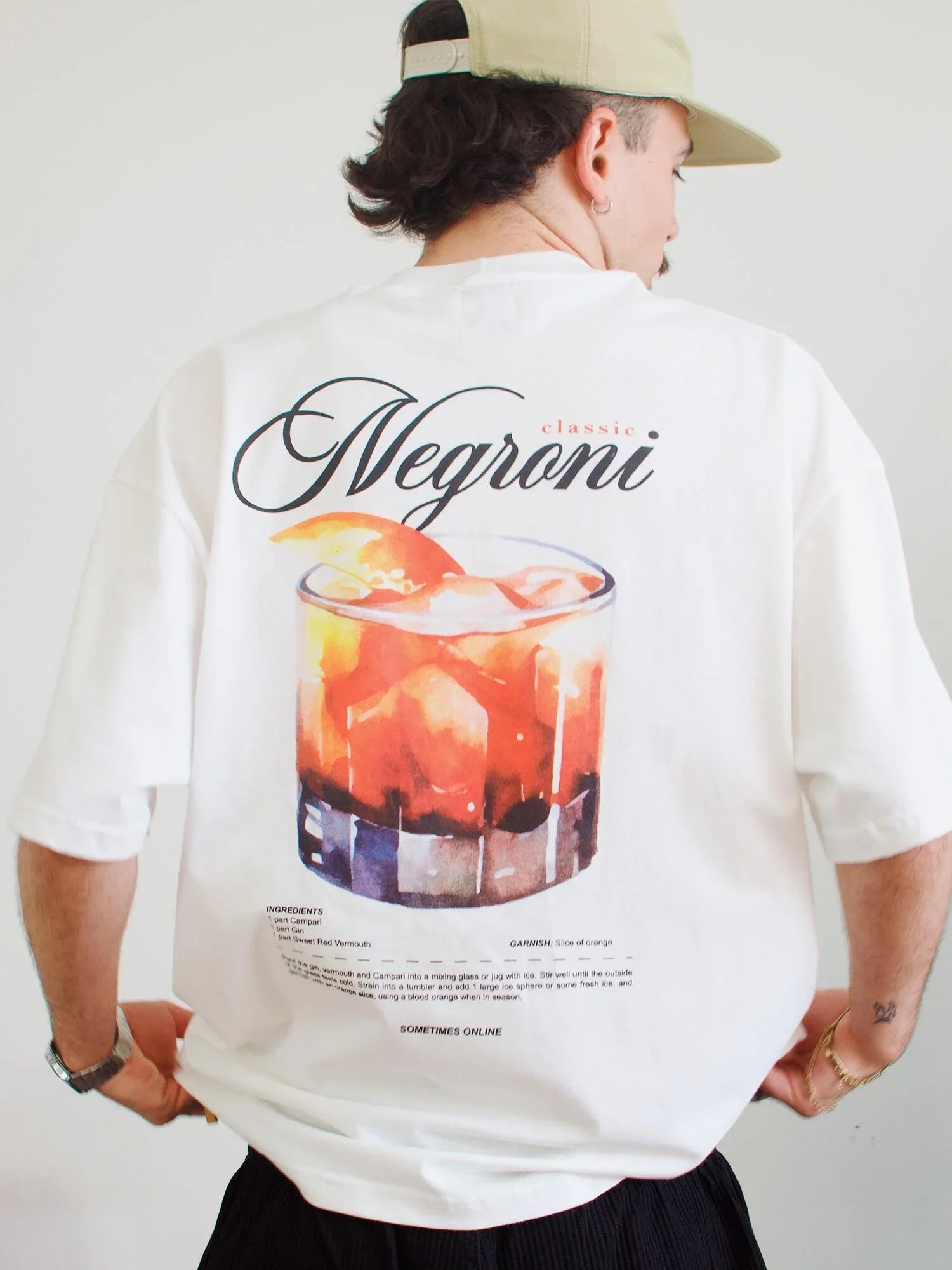 Camiseta Boxy Negroni - Four Street