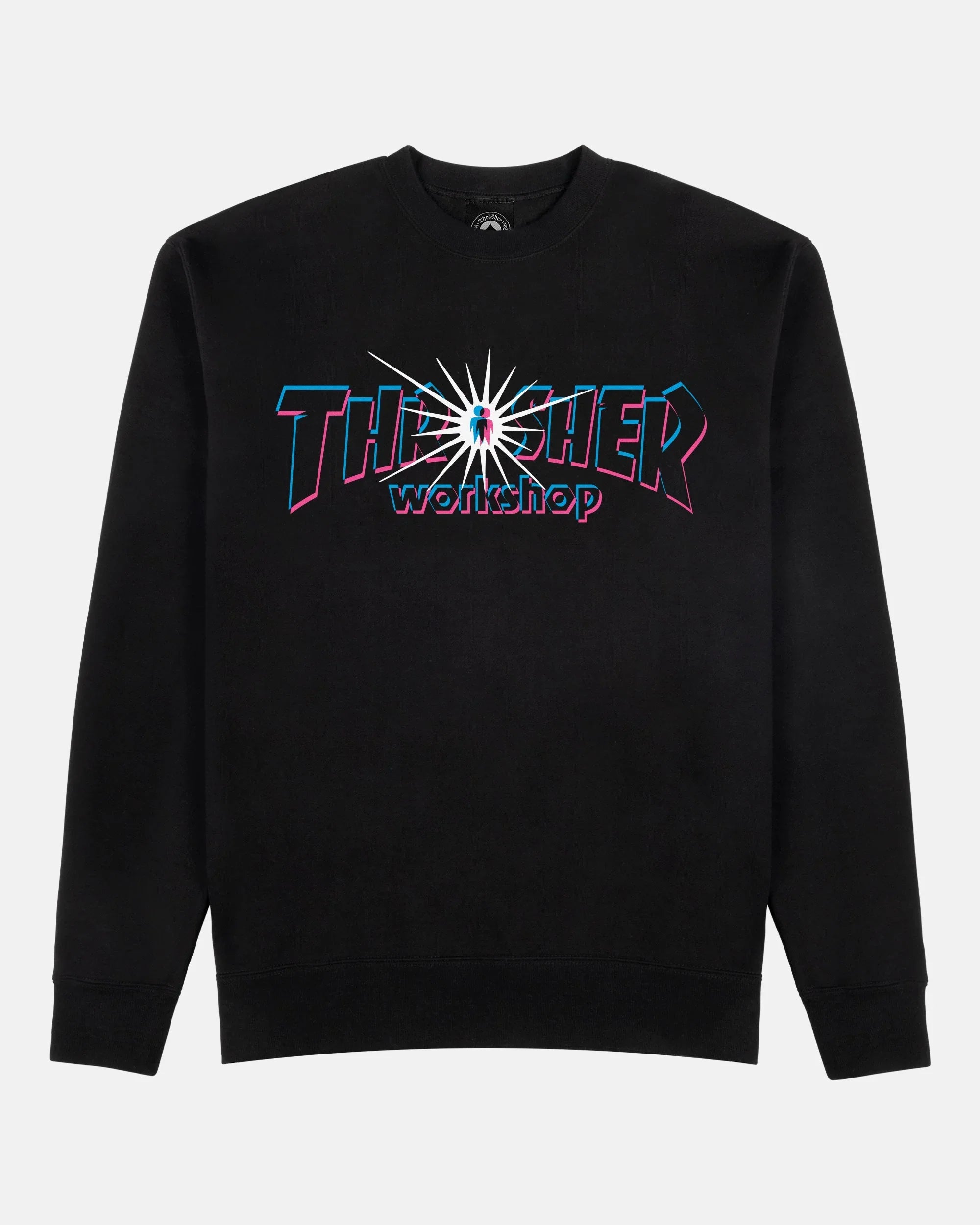 NOVA - CREWNECK - BLACK - Four Street