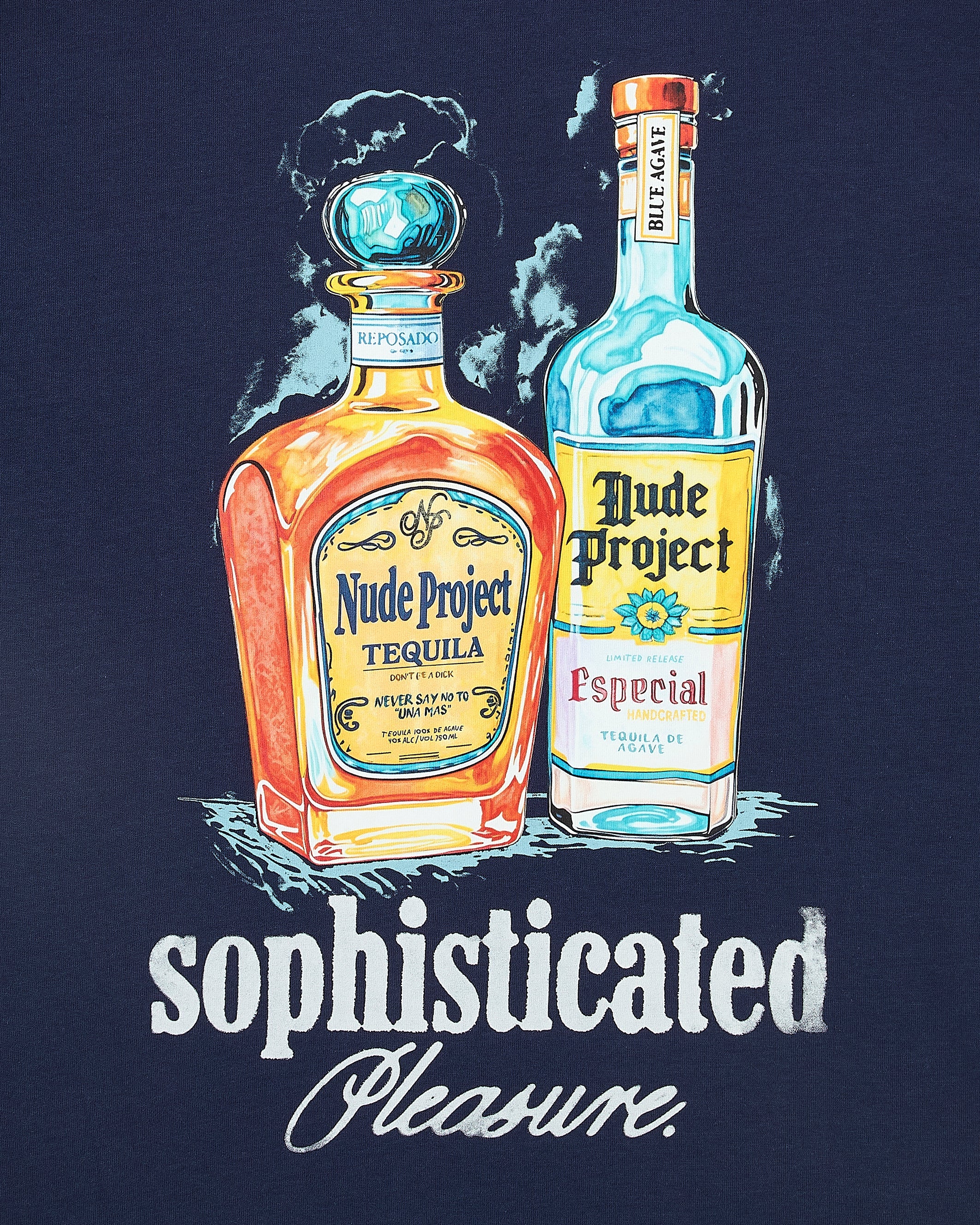 Pleasures Tee Navy
