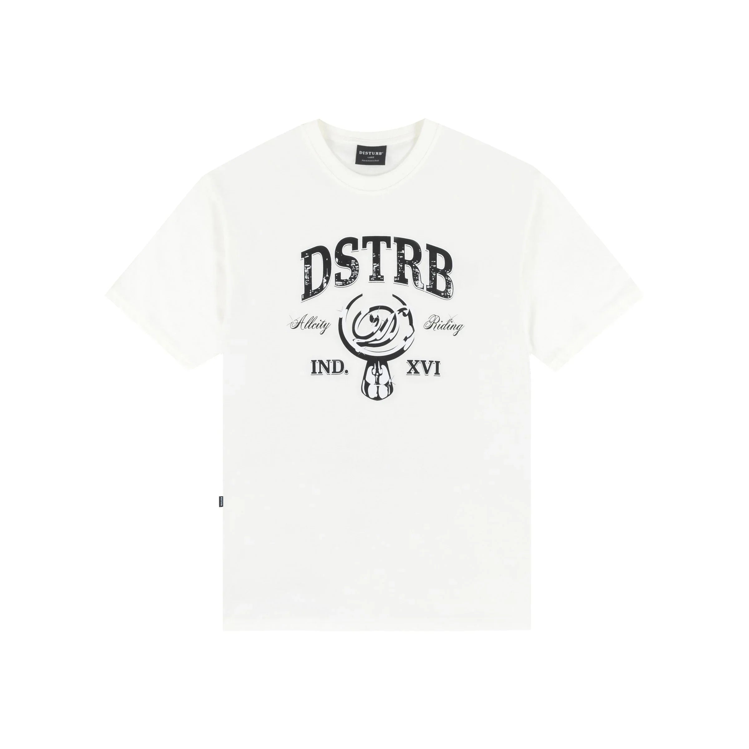 Fade Logo T-Shirt in Grey - Four Street