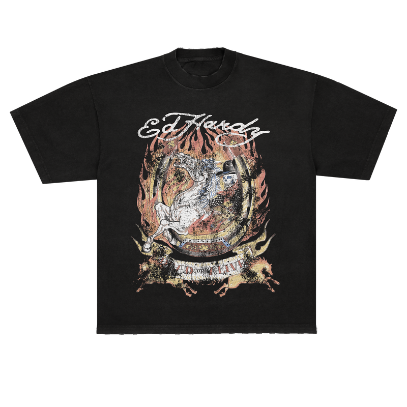 Camiseta "Horse" Ed Hardy x Matuê