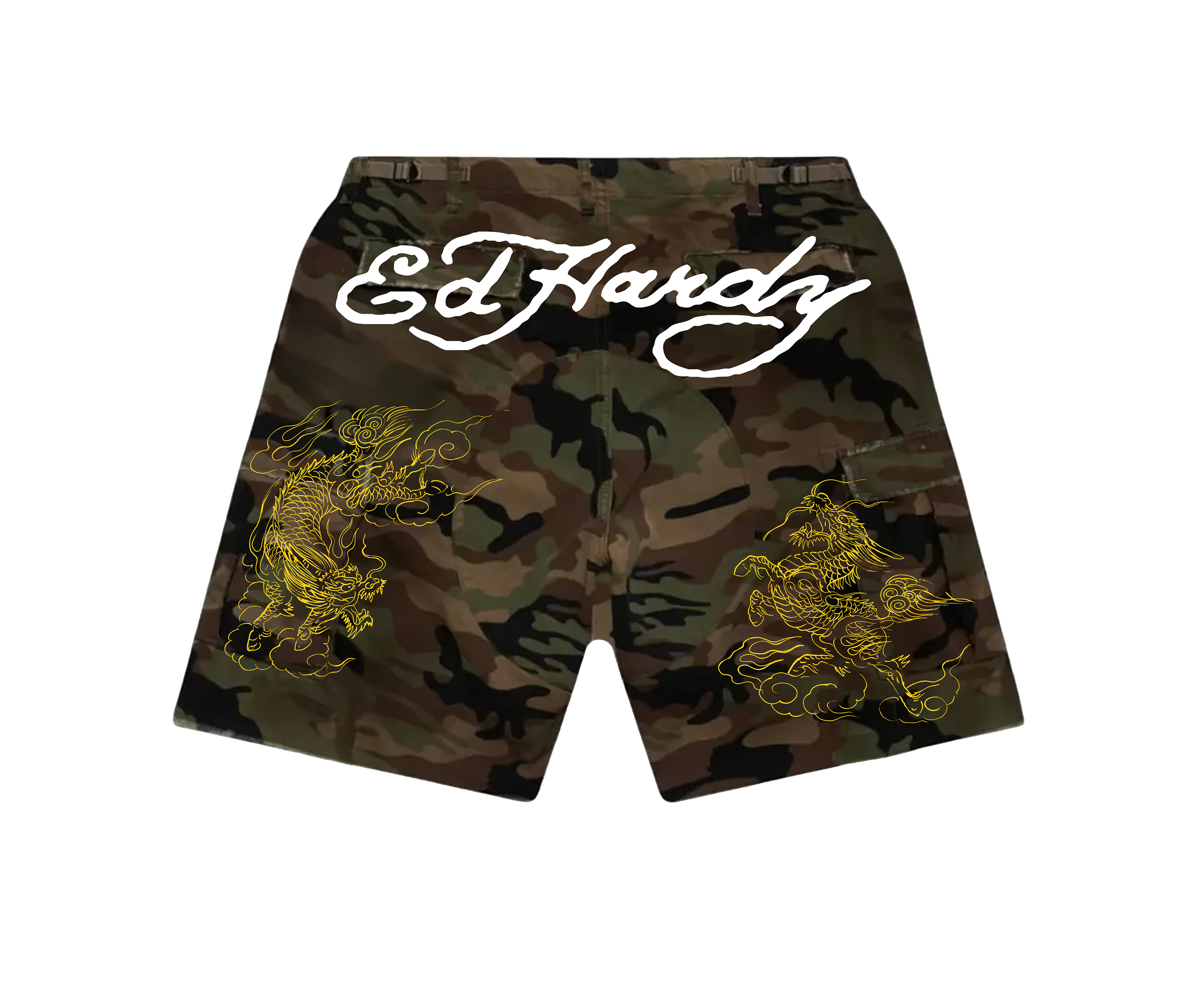 Bermuda Camuflada "Dragon" Ed Hardy x Matuê