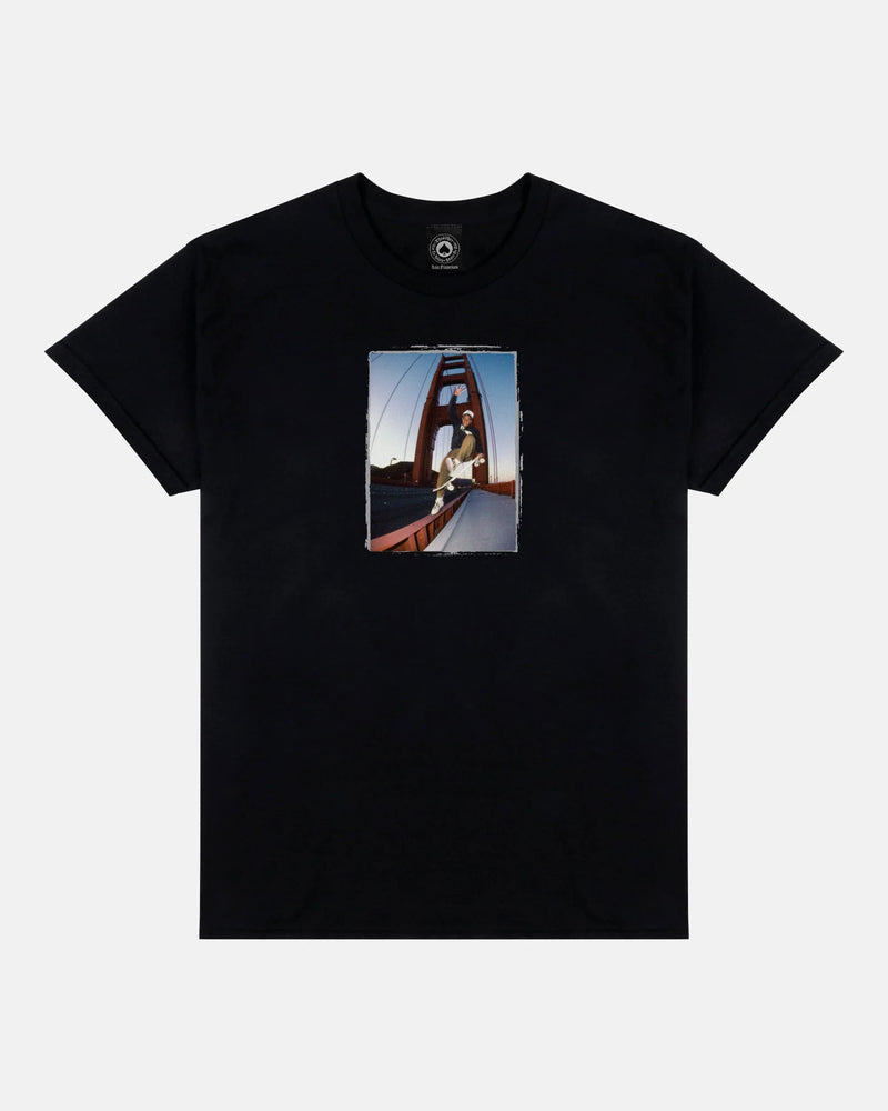 CHUCK TREECE GOLDEN GATE - TSHIRT - BLACK - Four Street