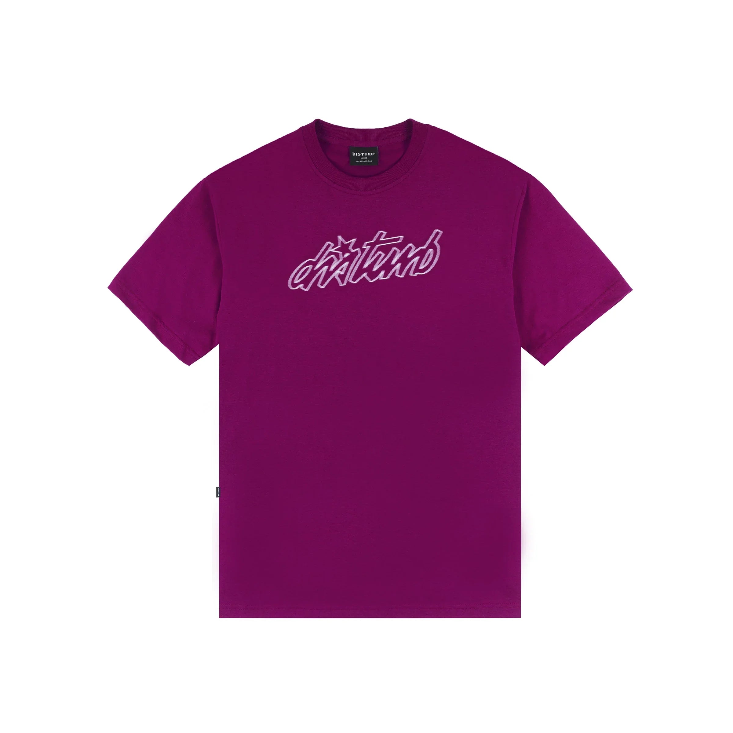 Fade Logo T-Shirt in Grey - Four Street