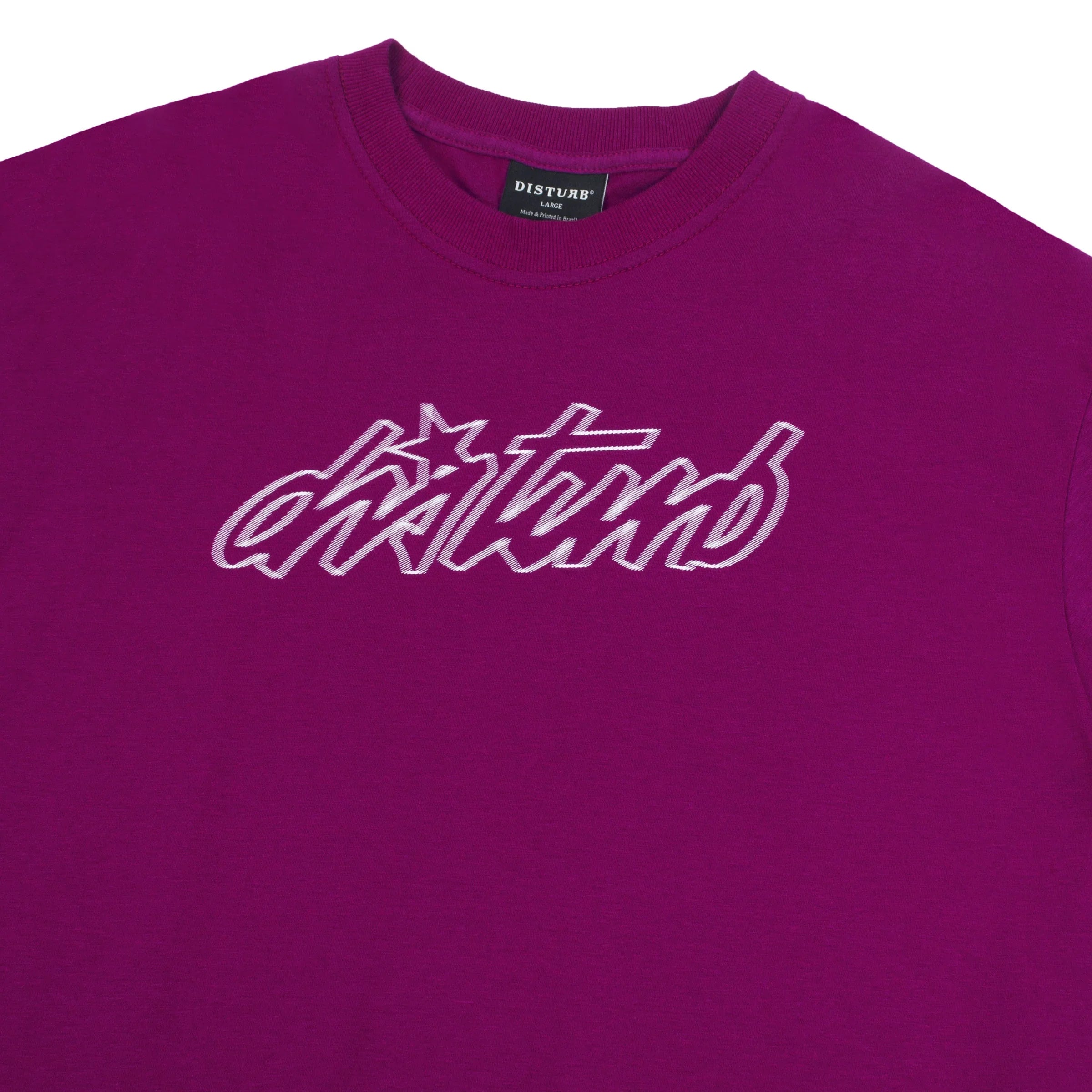 Fade Logo T-Shirt in Grey - Four Street