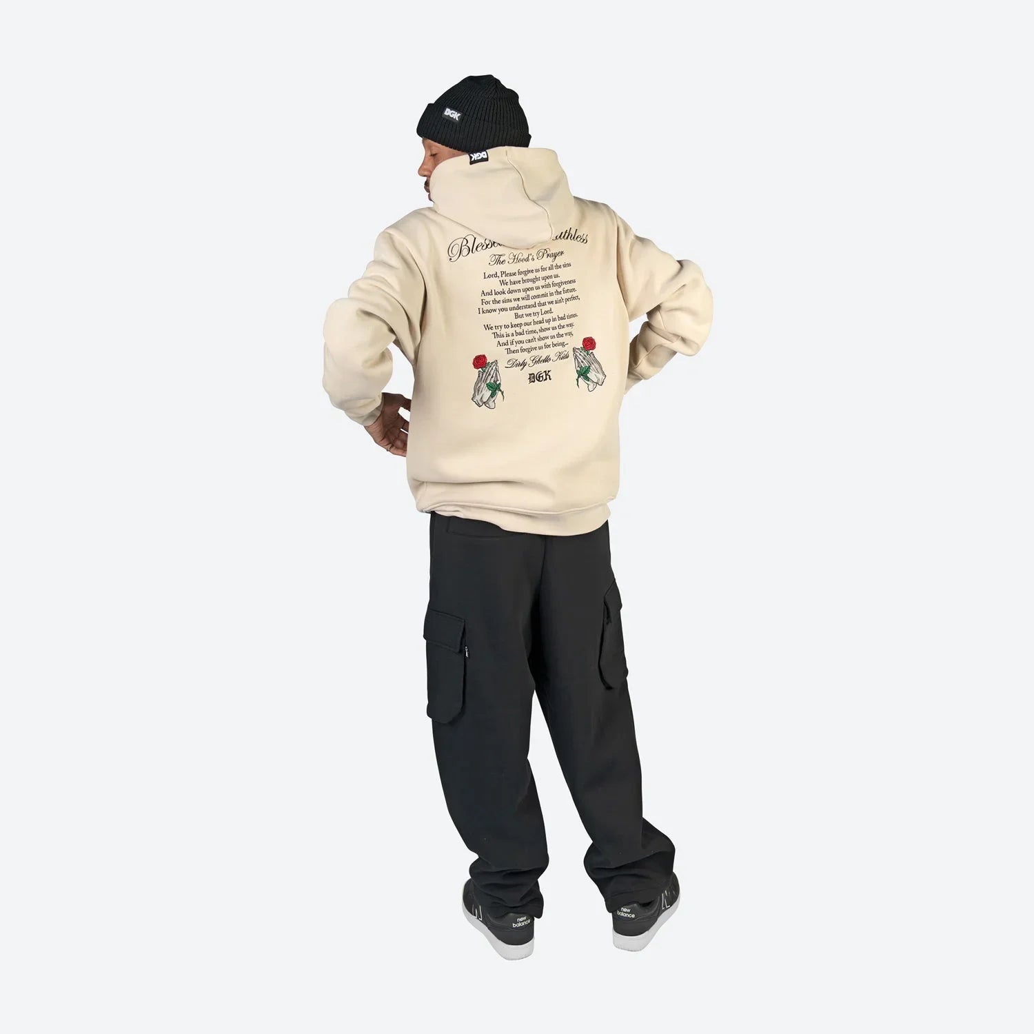 Mercy Embroidered Hooded Fleece - Four Street