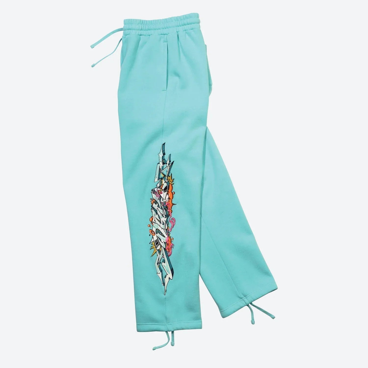 Wildstyle Embroidered Fleece Pant - Four Street