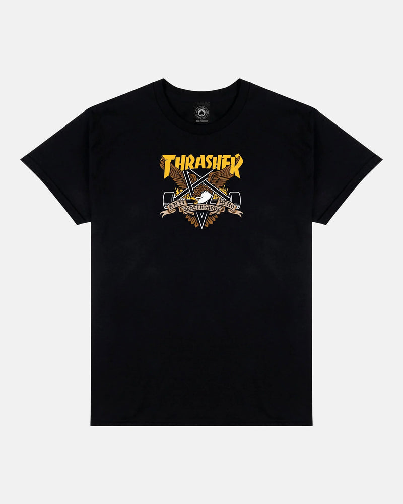 EAGLEGRAM - TSHIRT - BLACK - Four Street
