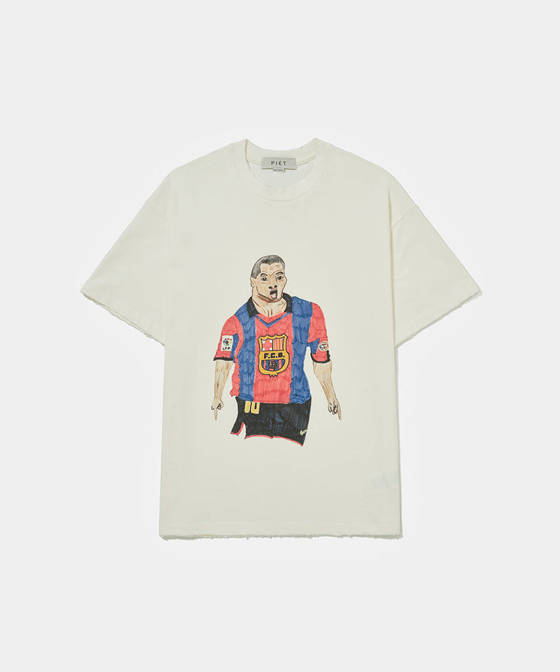 Camiseta PIET RVLD - Bone White