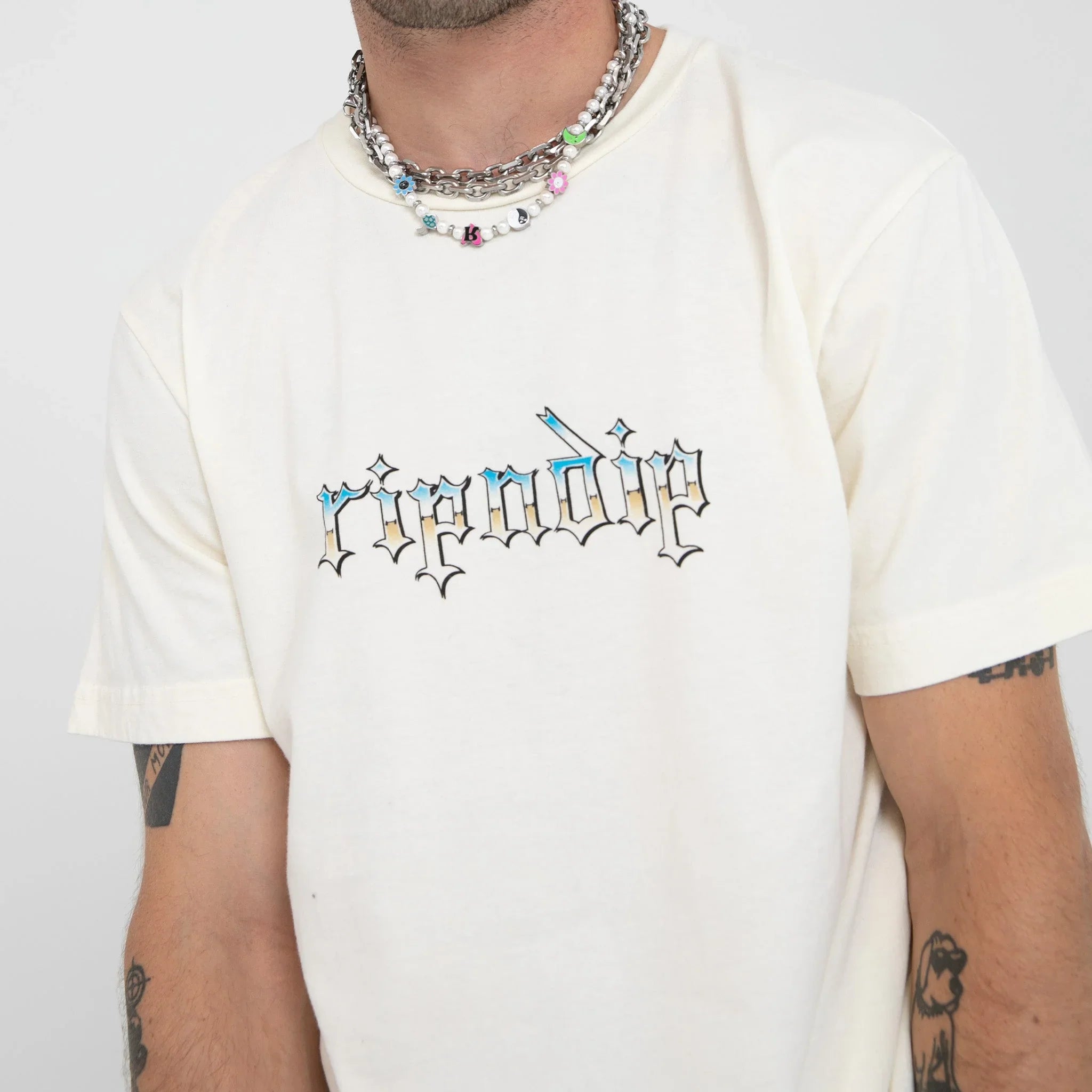 Los Feliz Tee (Natural) - Camiseta - Four Street