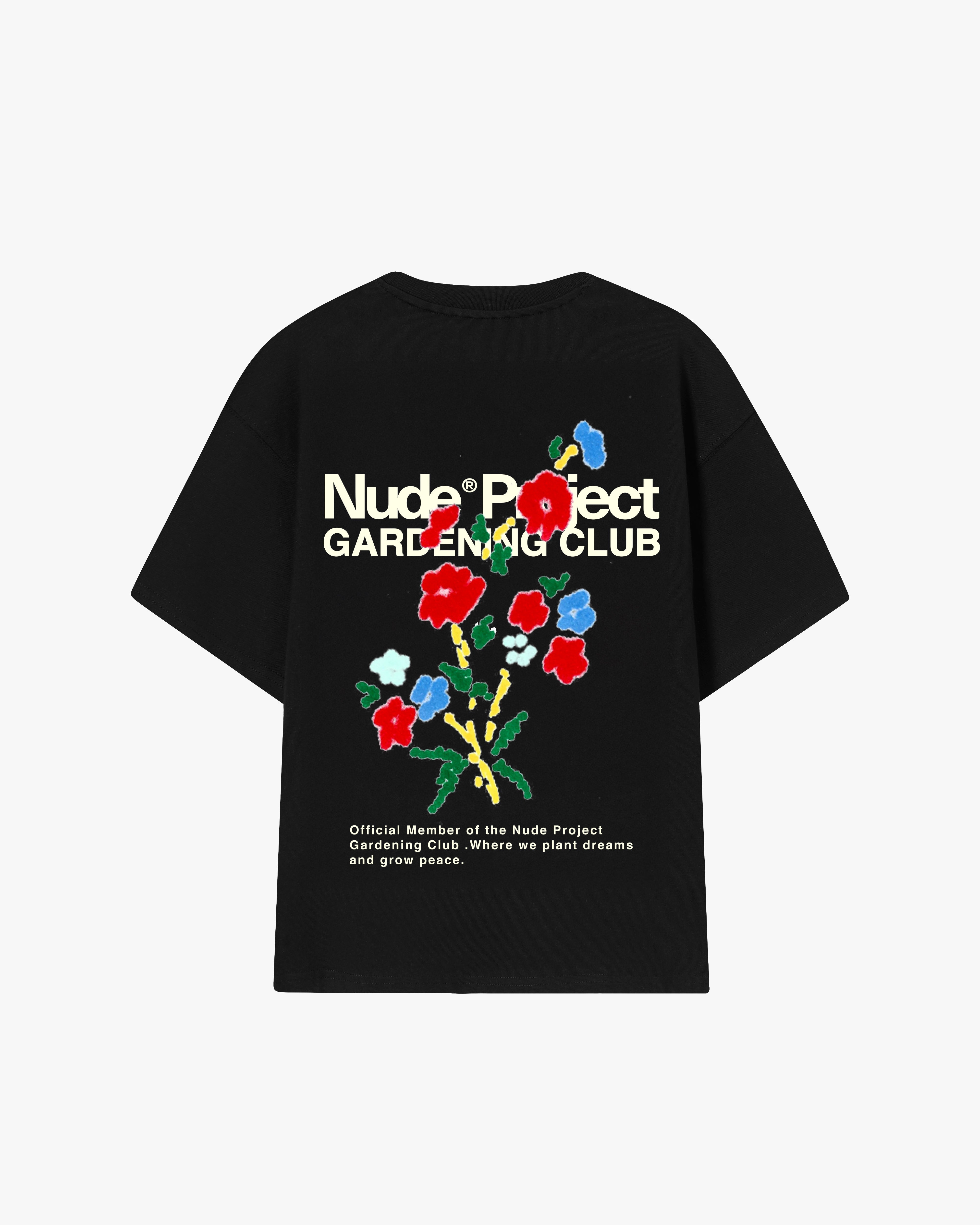 Floreta Tee Black