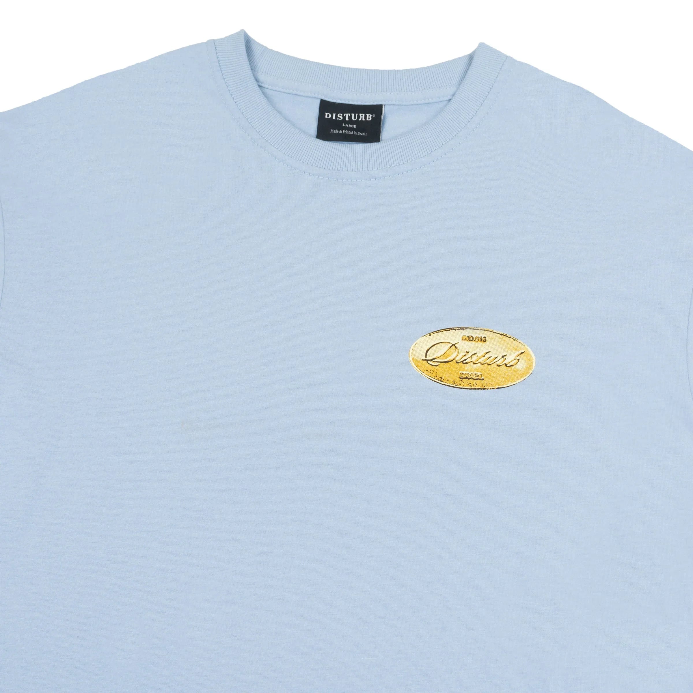 Fade Logo T-Shirt in Grey - Four Street