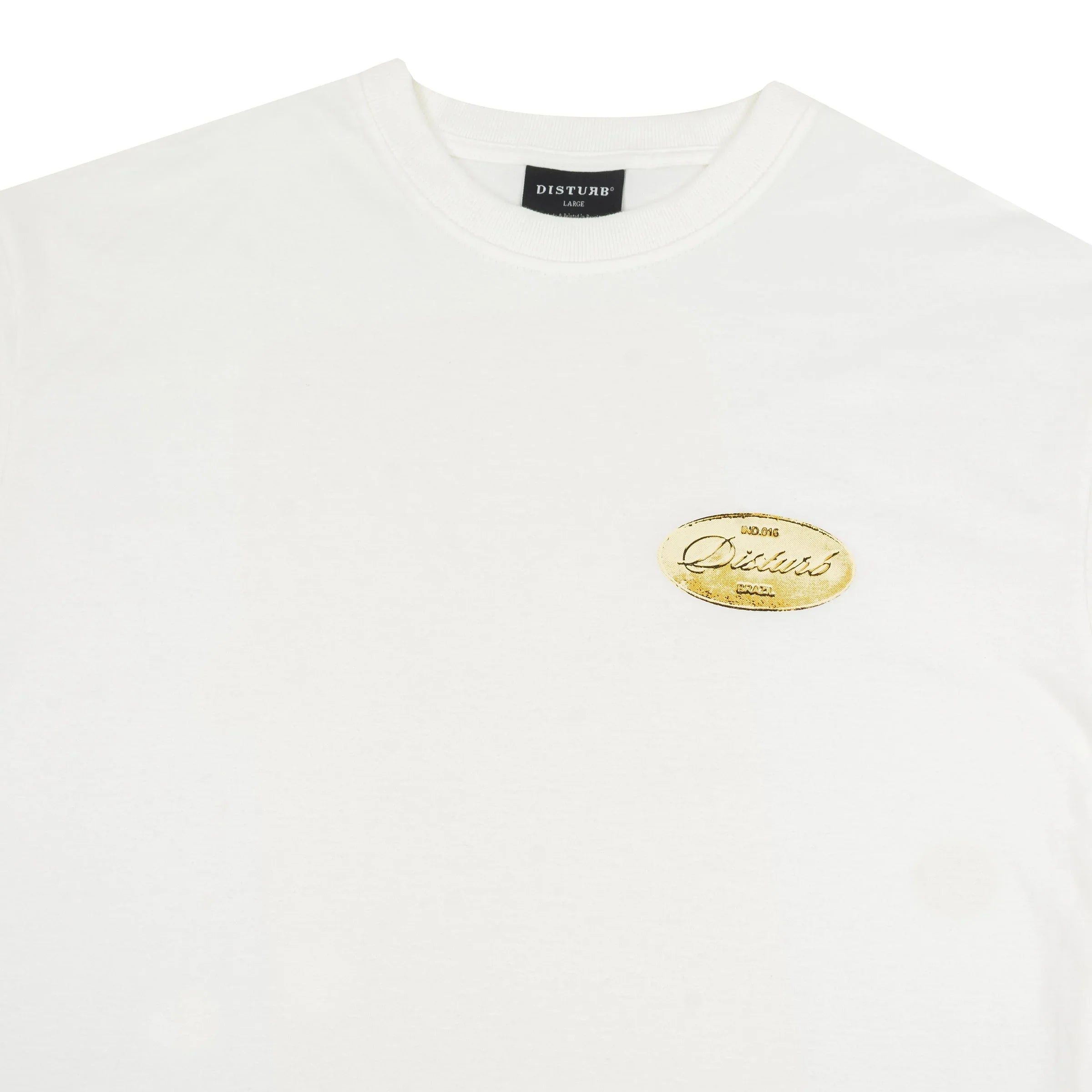 Fade Logo T-Shirt in Grey - Four Street