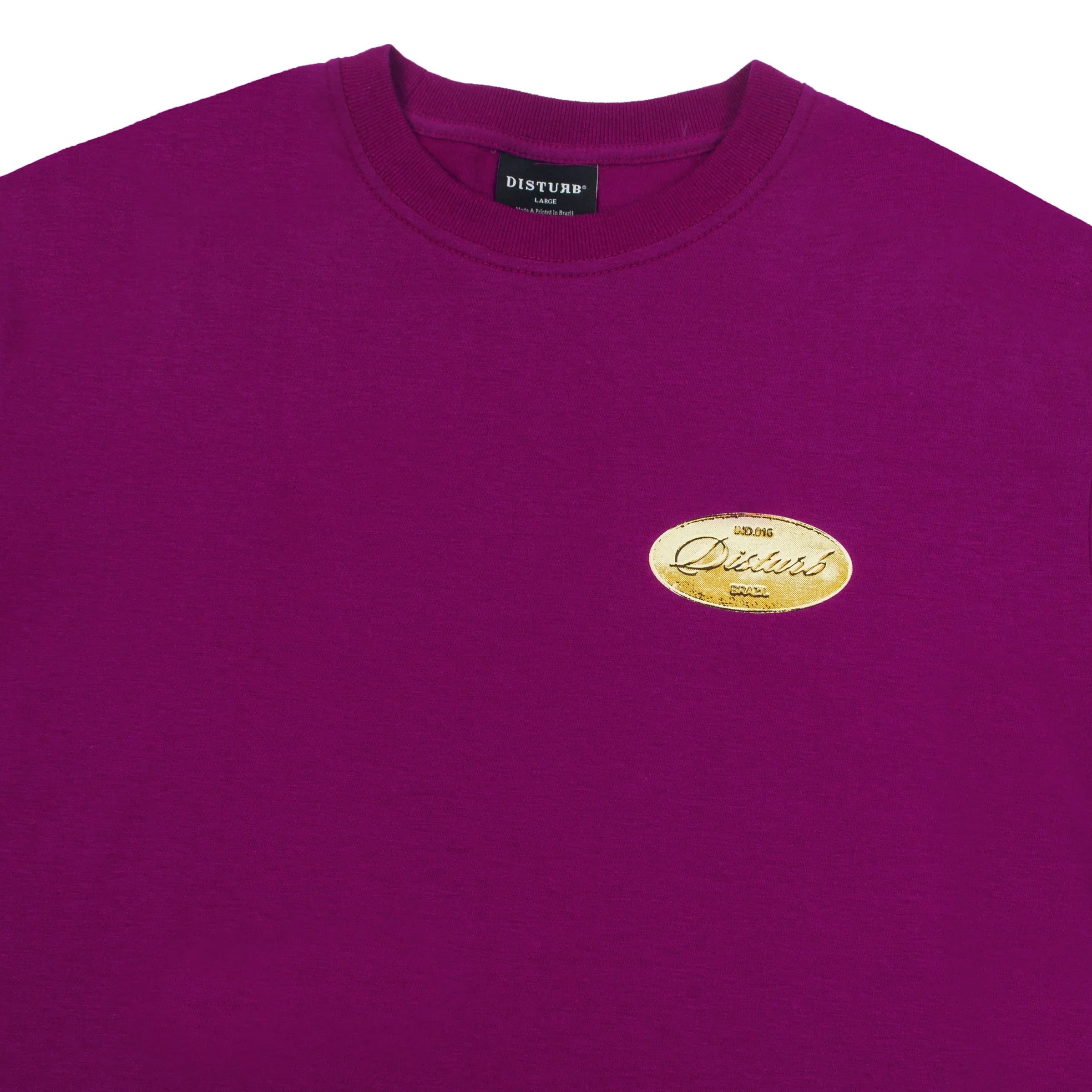 Fade Logo T-Shirt in Grey - Four Street