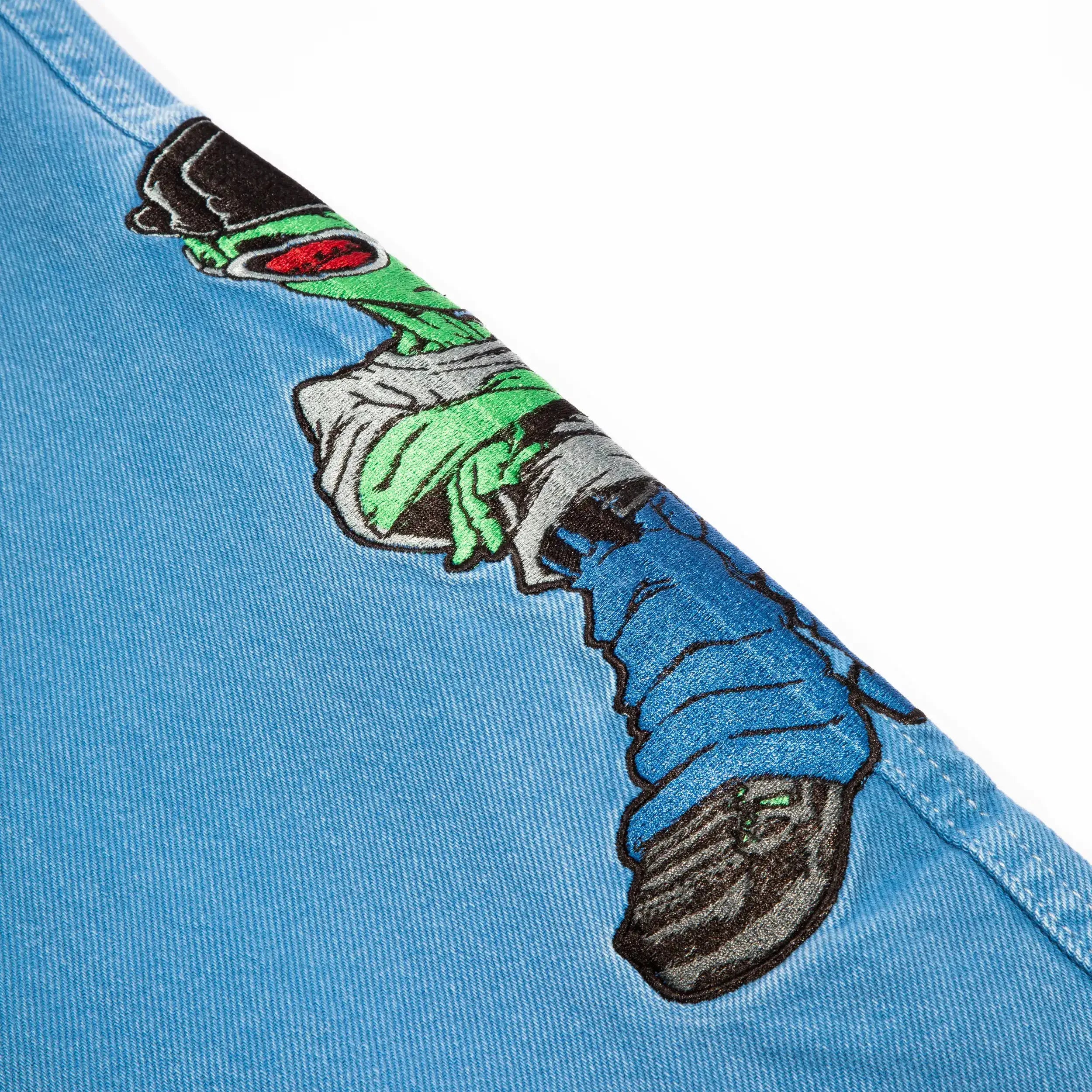 High &amp; ÖUS Denin Baggy Stoned Blue - Four Street