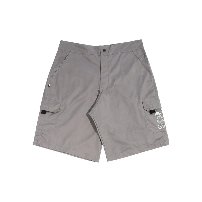 High &amp; ÖUS Nylon Shorts Grey - Four Street
