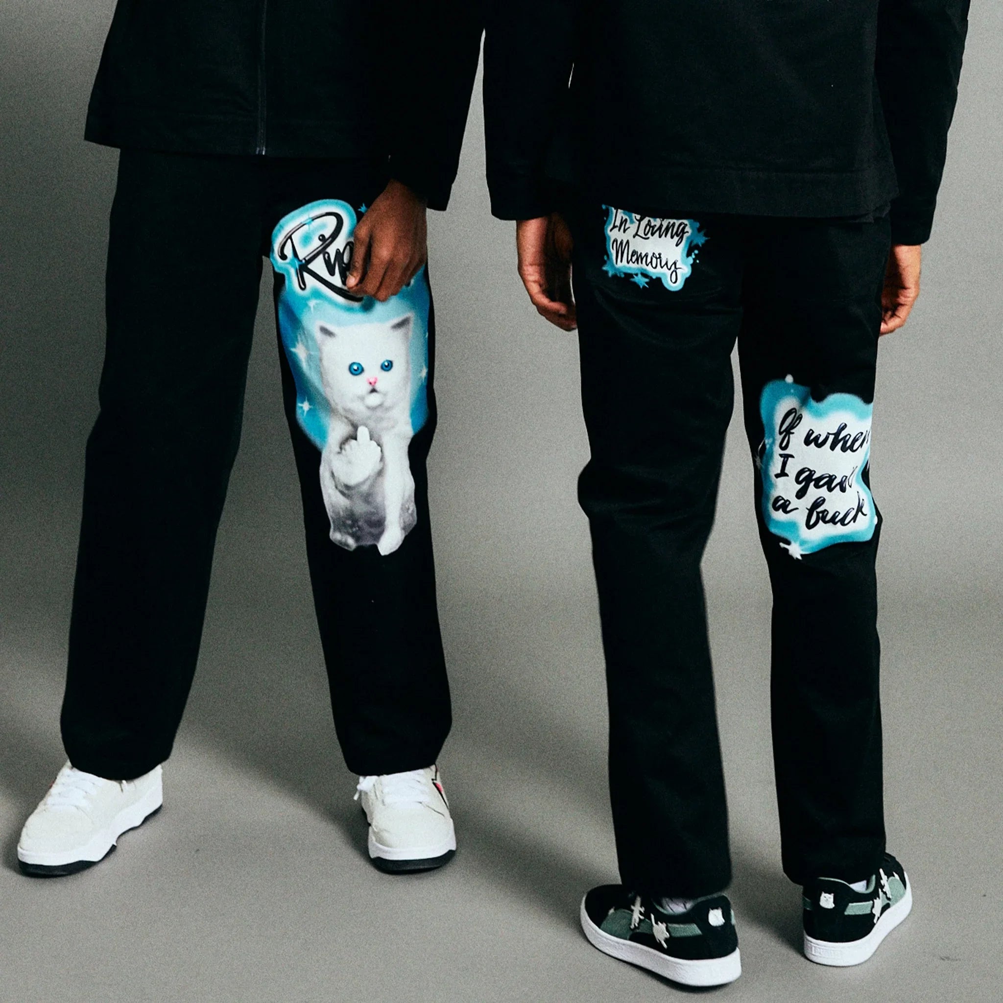 In Loving Memory Pants (Black) - Calça - Four Street