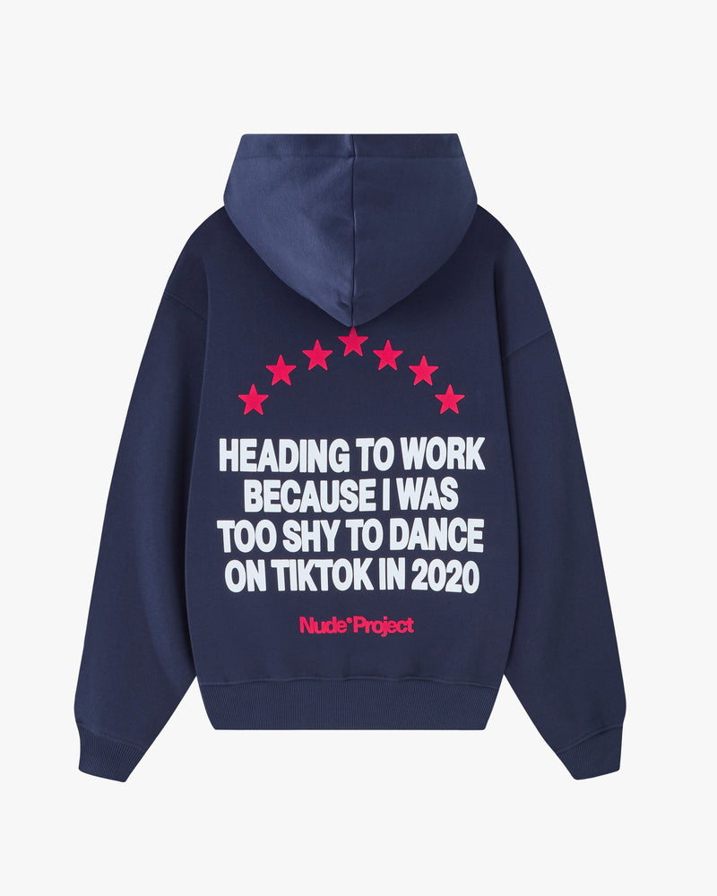9-5 Hoodie Navy