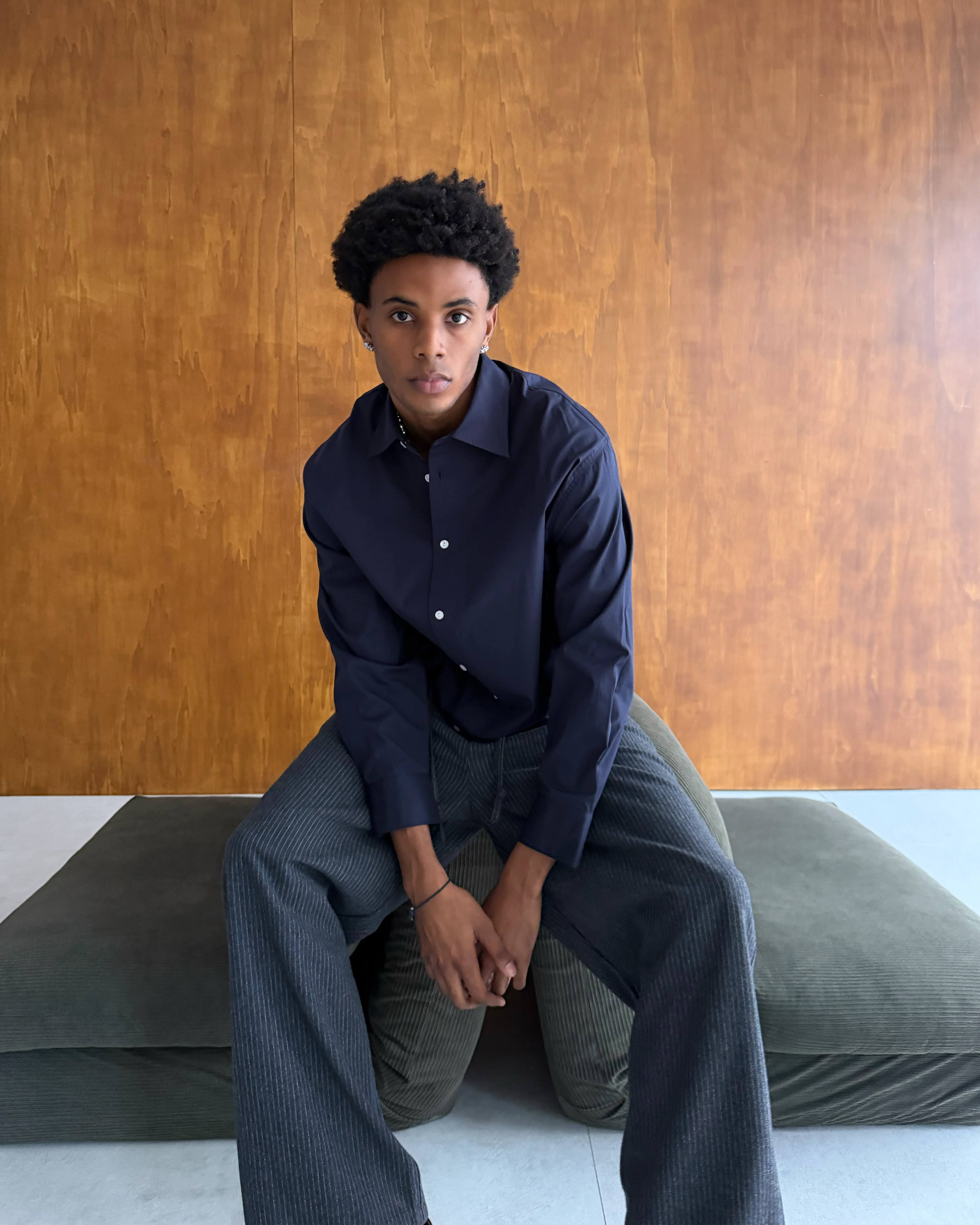 Stamp Shirt Navy