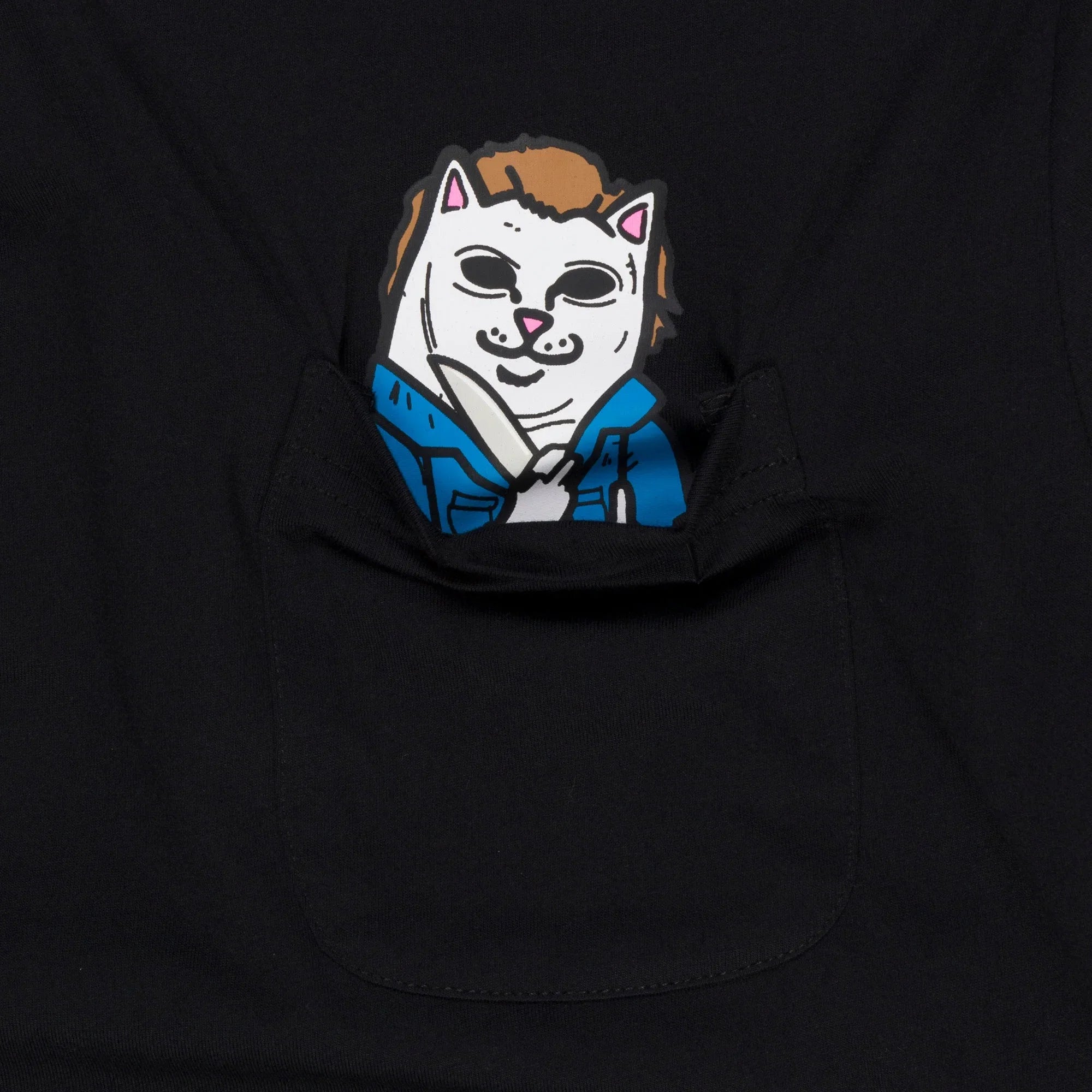 Killer Nerm Pocket Tee (Black) - Camiseta - Four Street