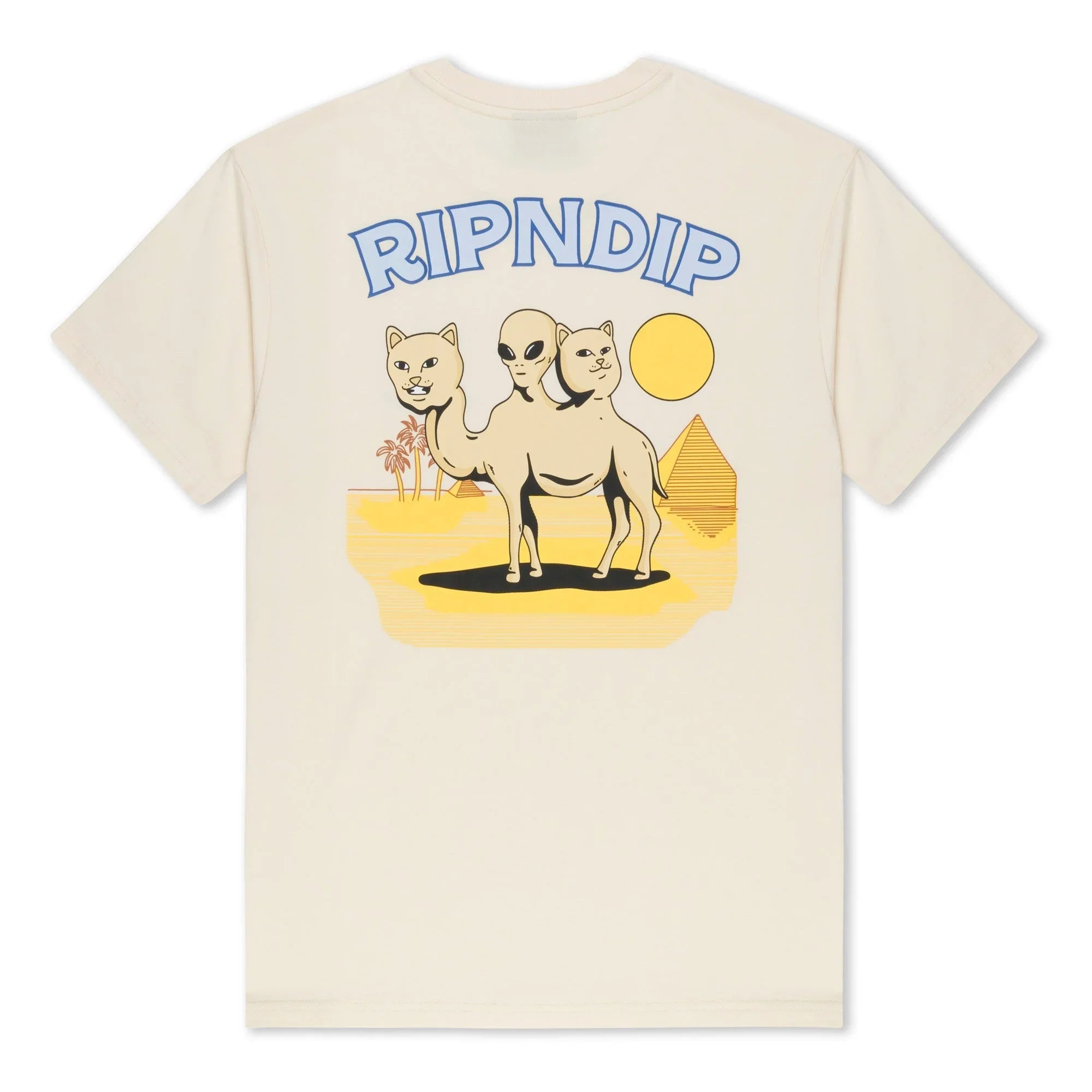 Barnum Tee (Natural) - Camiseta - Four Street