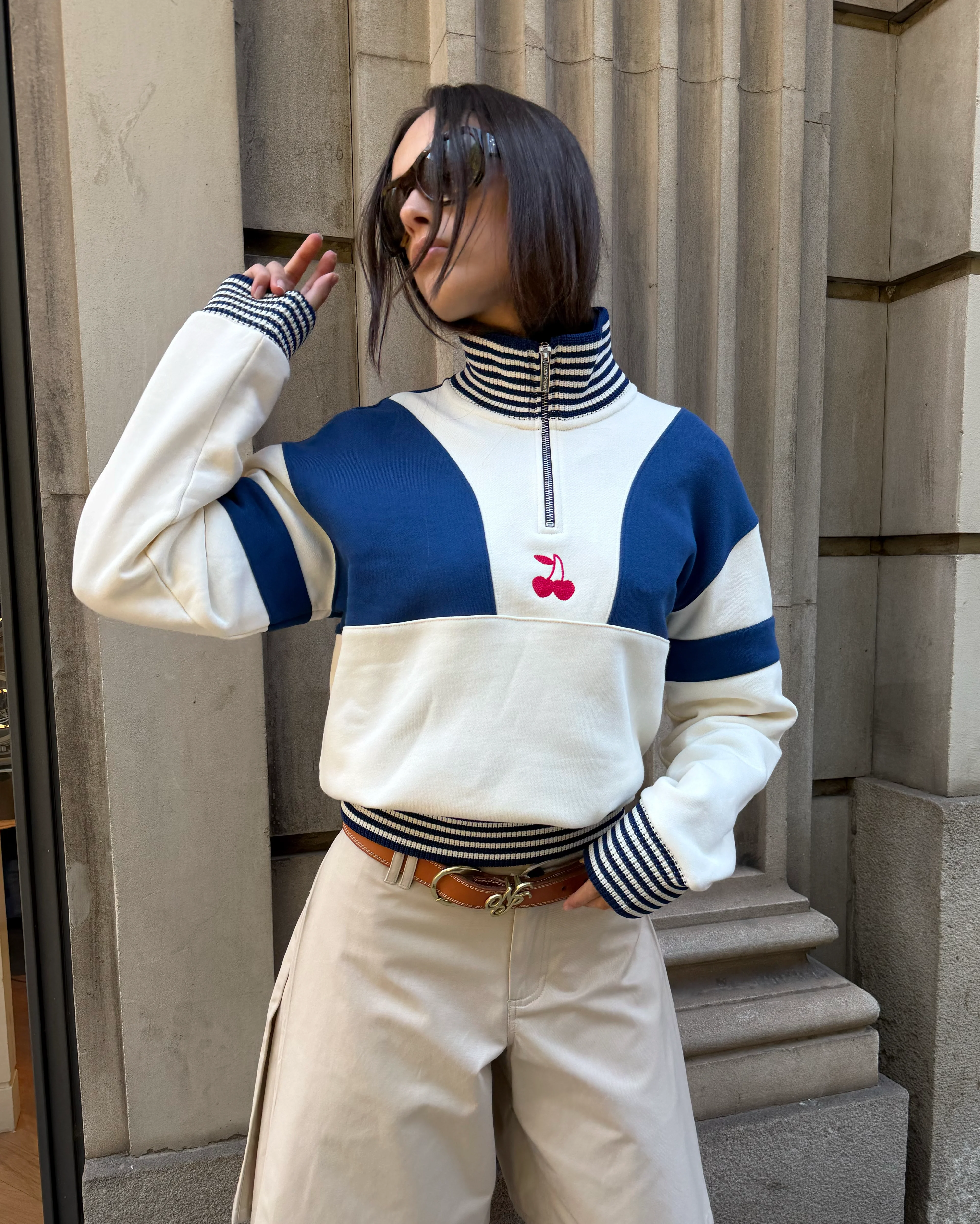 Patches Quarter-Zip