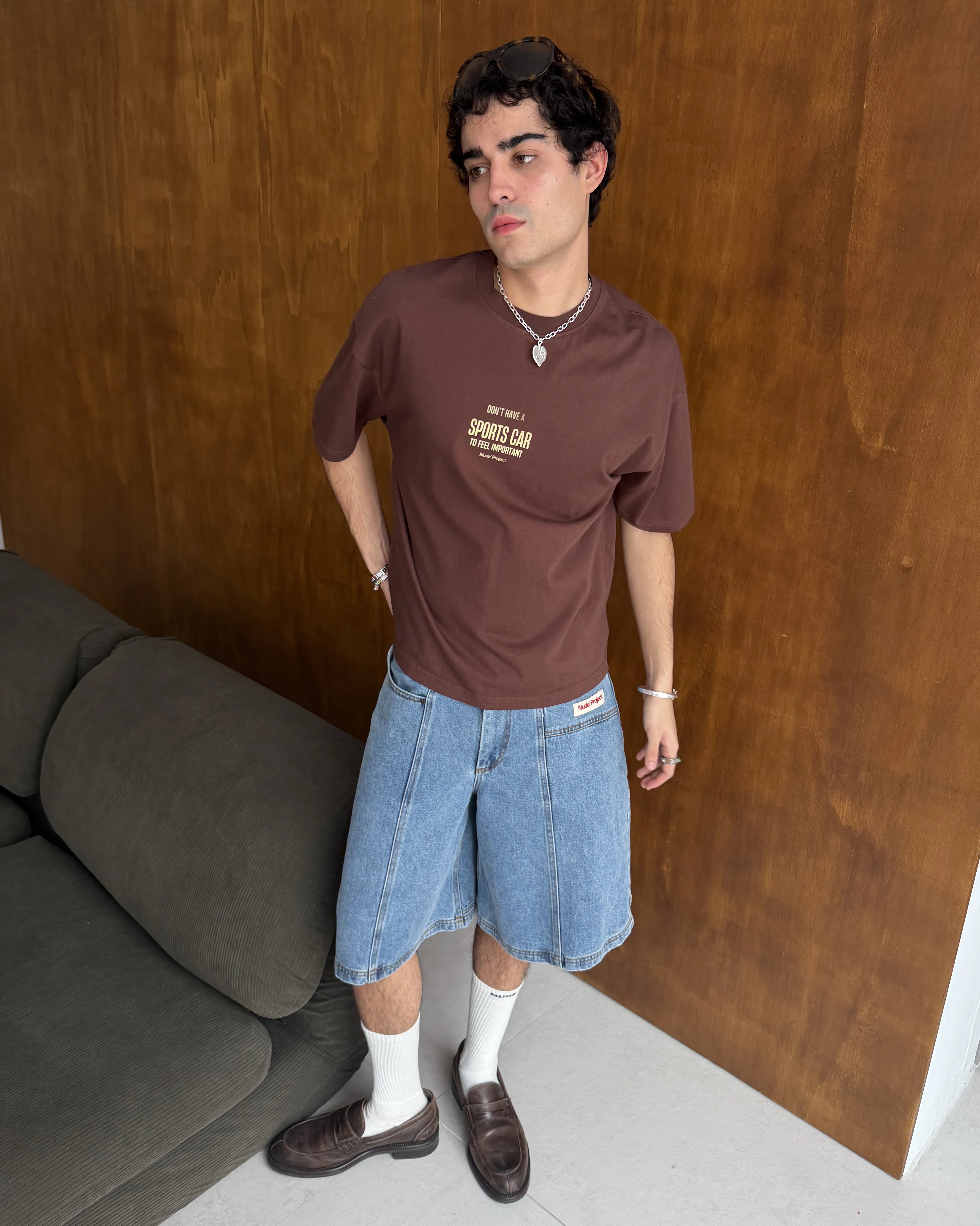 Sprint Tee Brown