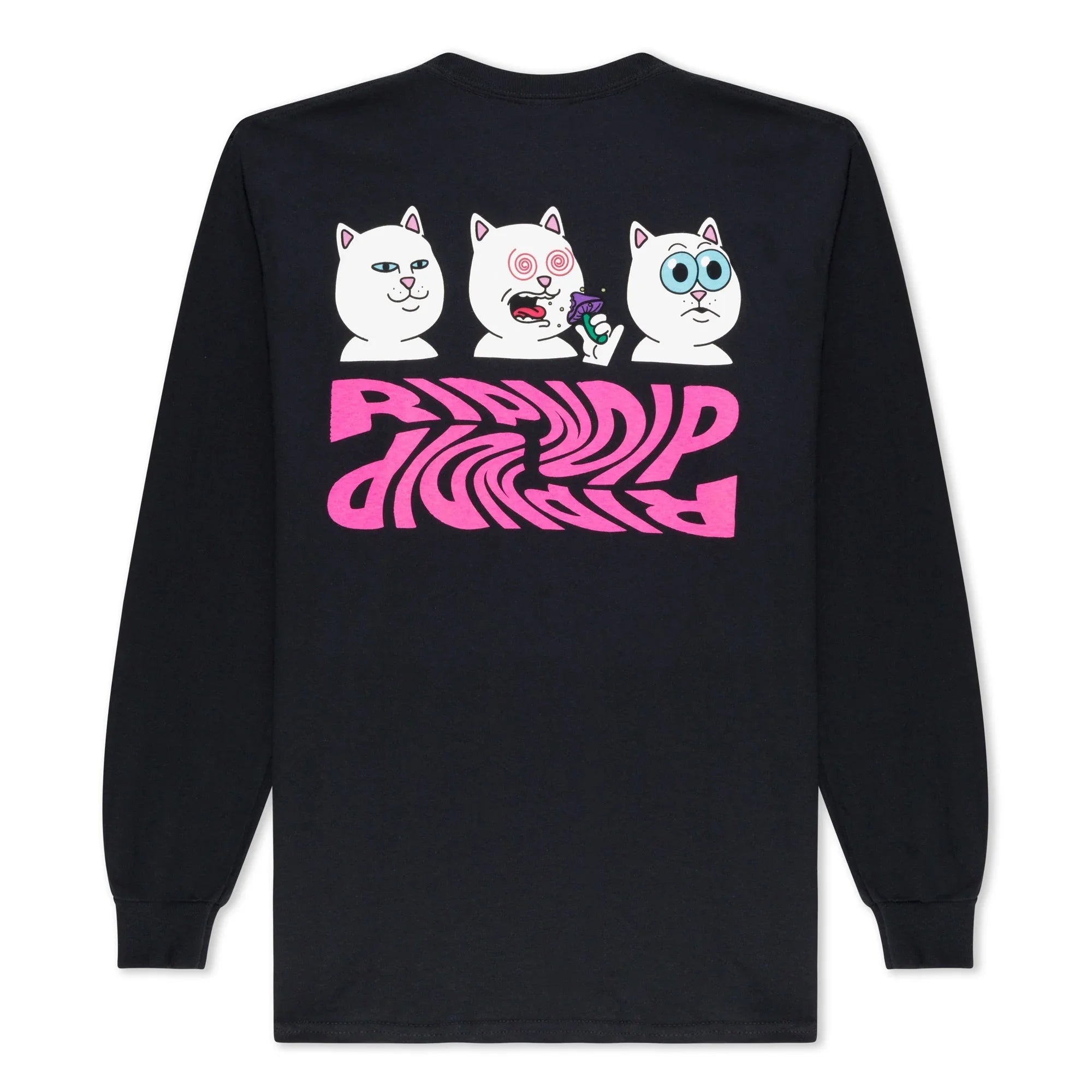 Shroom Diet Long Sleeve (Black) - Camiseta - Four Street