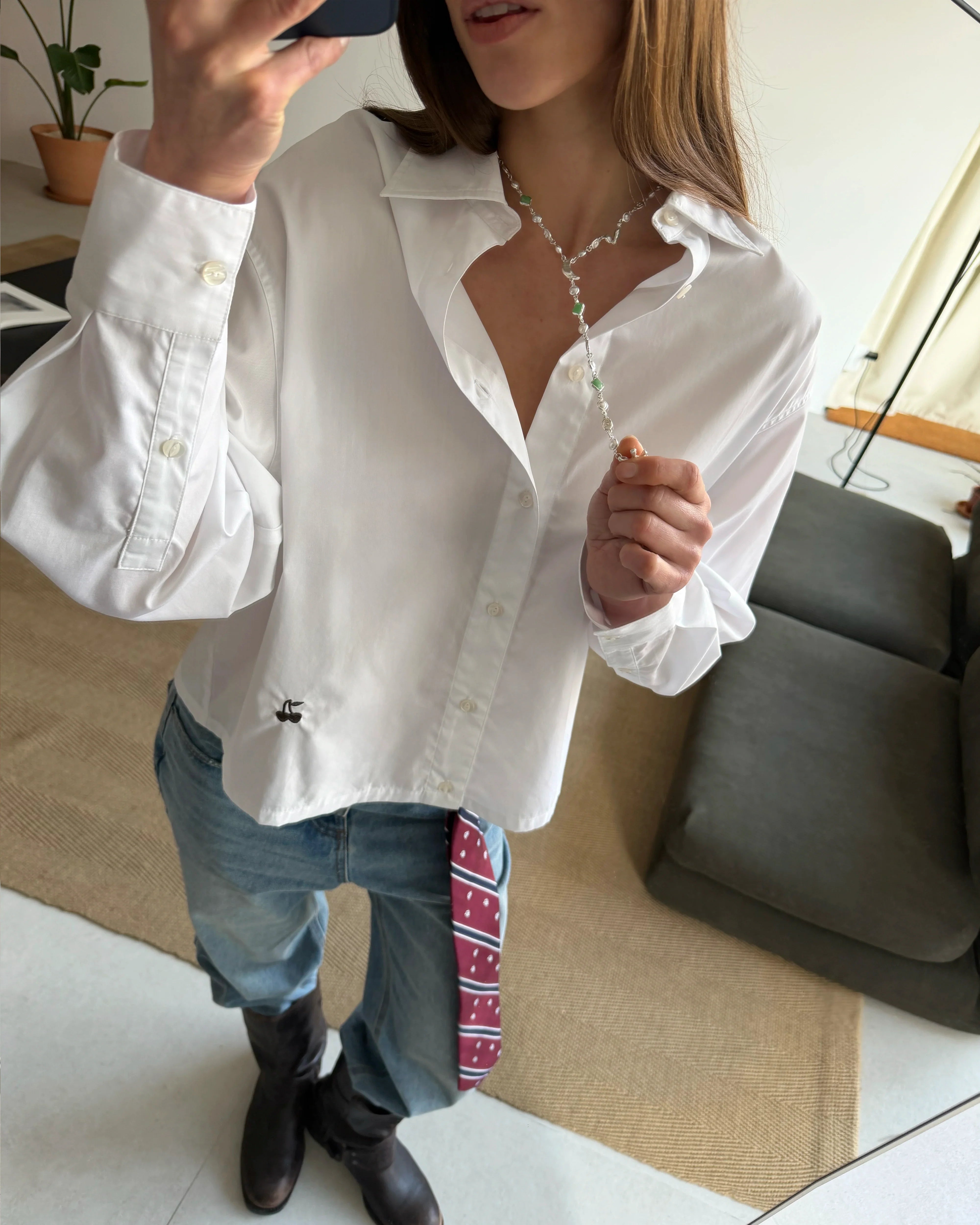 Stamp Shirt White