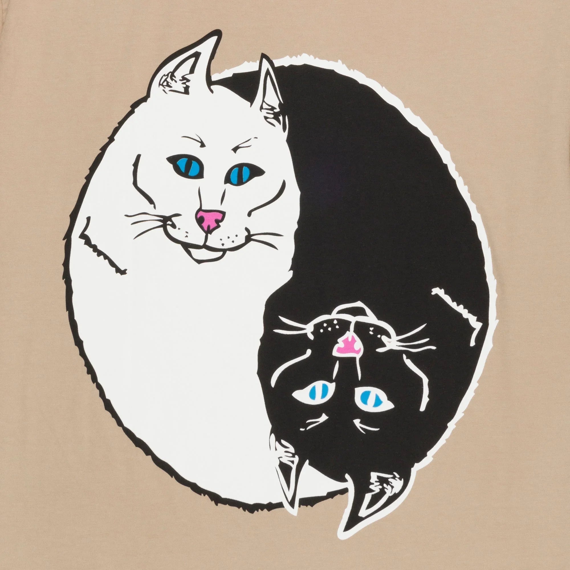 Nermal Yang Tee (Almond) - Camiseta - Four Street