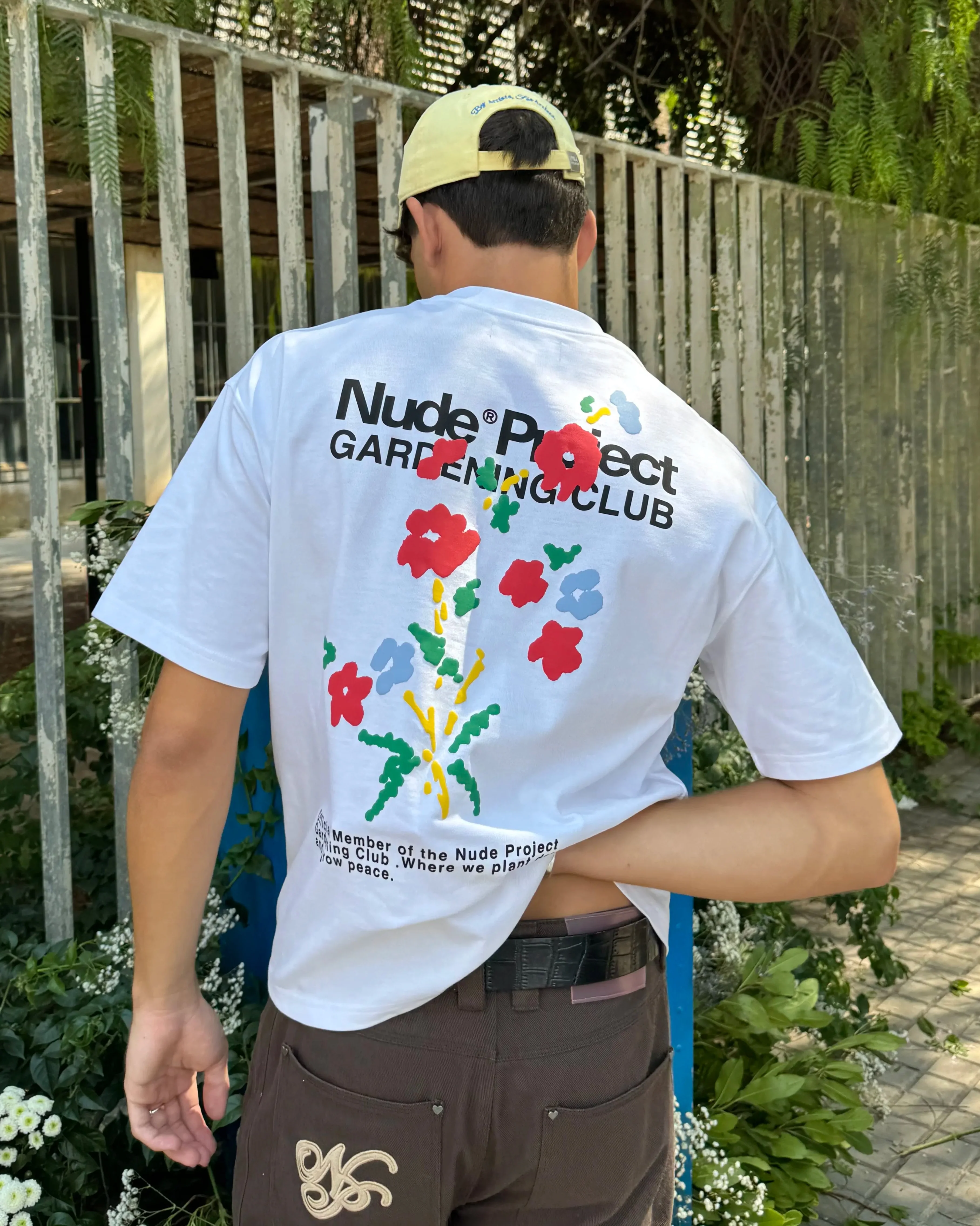 Floreta Tee White