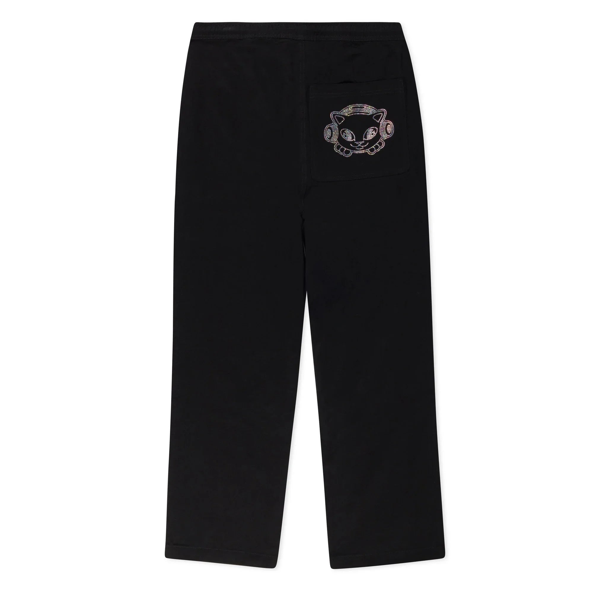 Kawaii Nerm Wide Leg Pants (Black) - Calça - Four Street