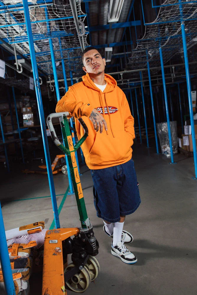 TJ x HIGH Hoodie Arrow Orange - Four Street