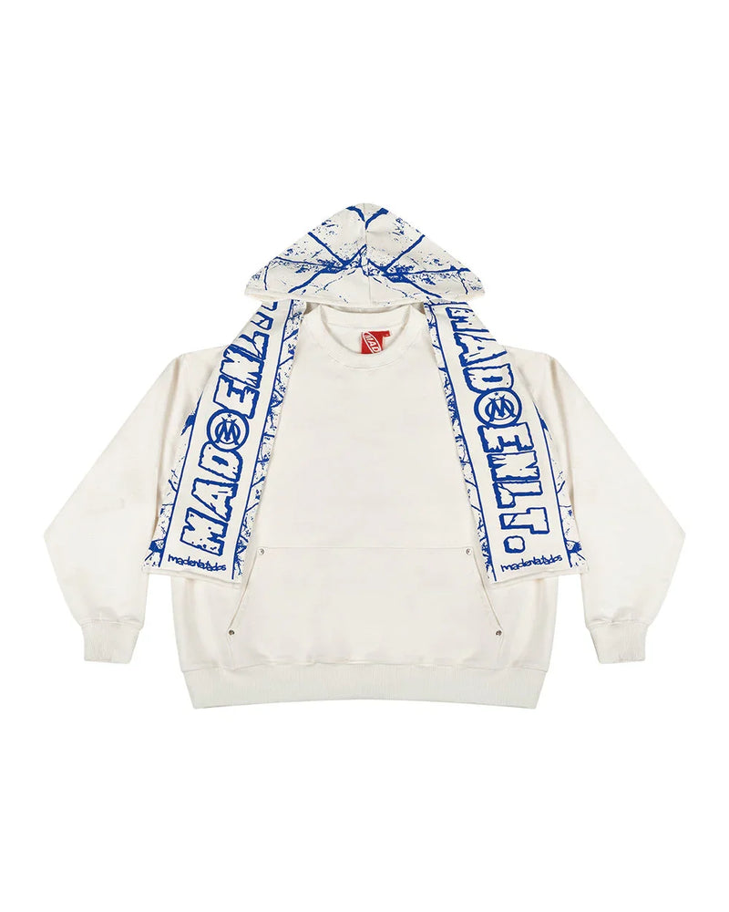 MOLETOM DURAG DE BRUXO CACHECOL DE TIME OFF WHITE - Four Street