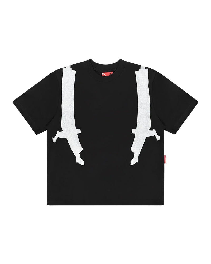 CAMISETA MOCHILA MAD PRETA - Four Street